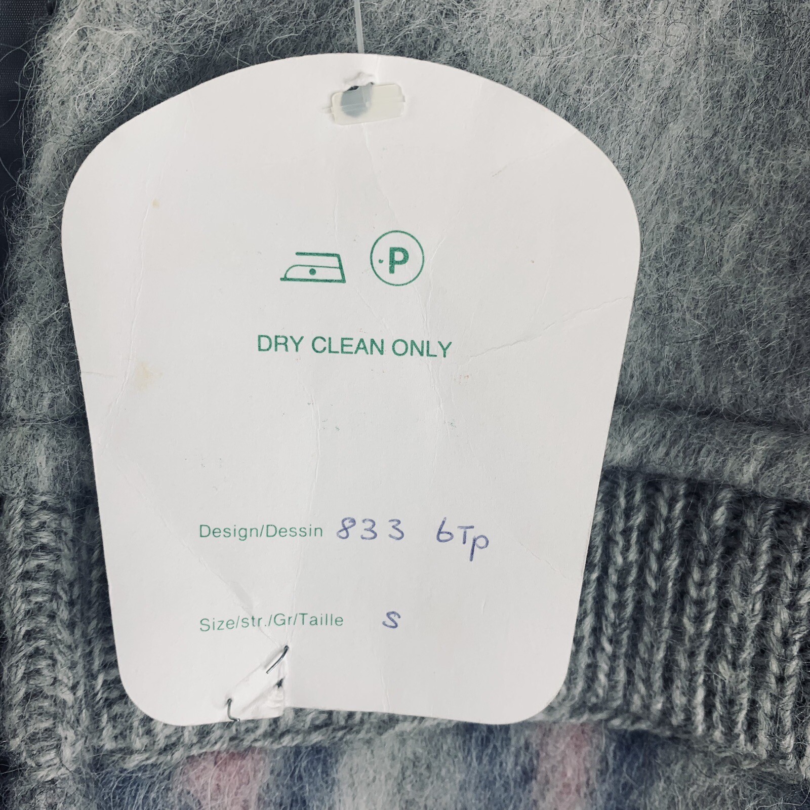 Spelana Scandinavian Wool Full Zip Coat Womens SM Made in Ireland NWT Vintage