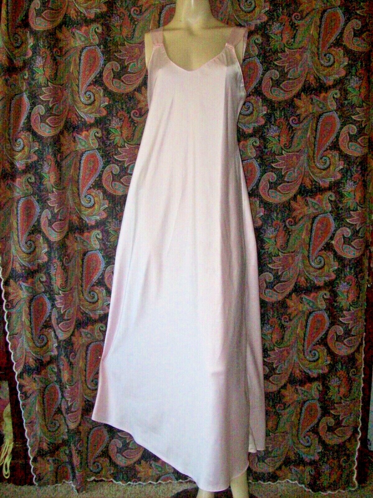 Vintage Cabernet Formal Length Polyester Sheath Nighty Nightgown M