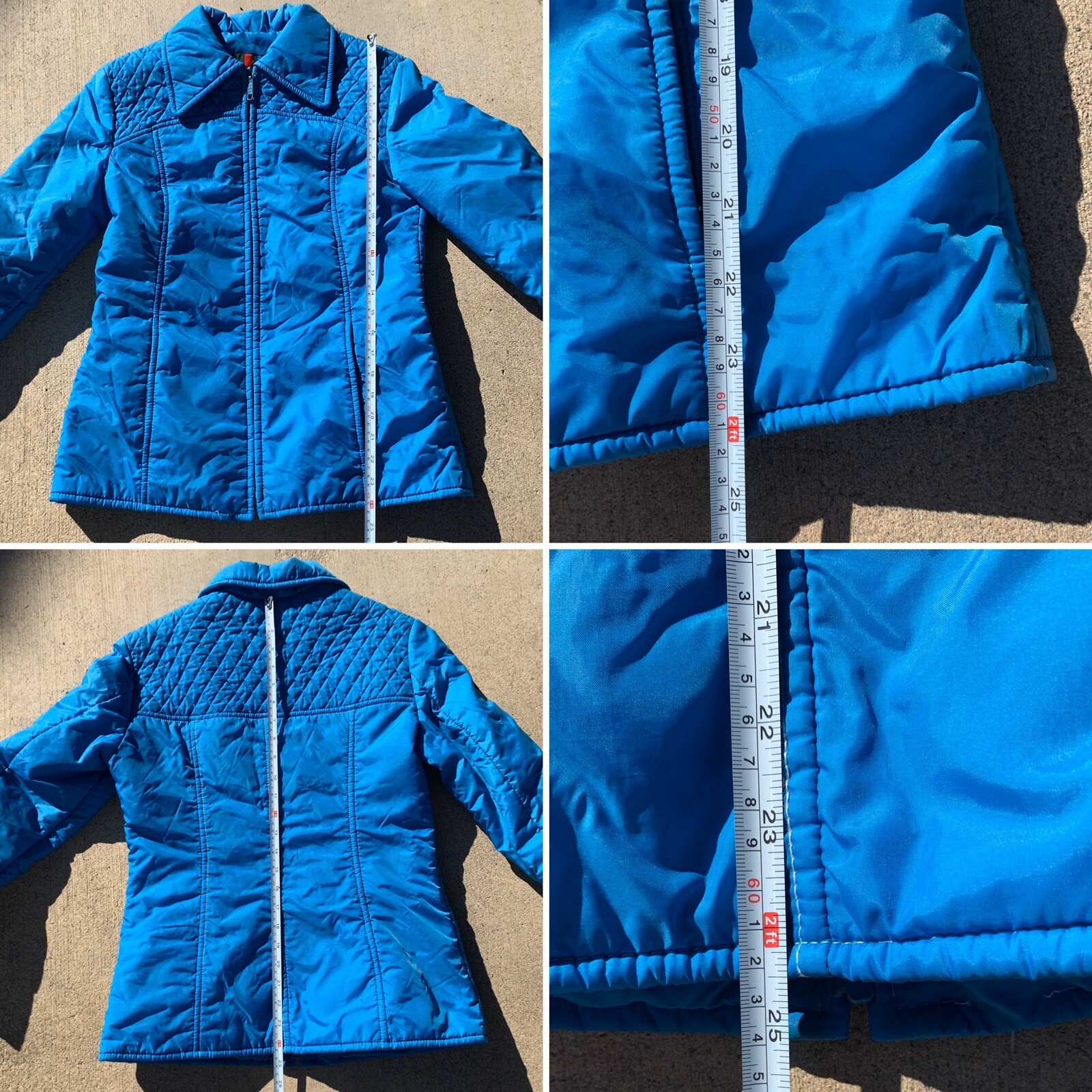 Vintage White Stag Action Sports Jacket Ladies Ski 70s 80s 1970s S or M