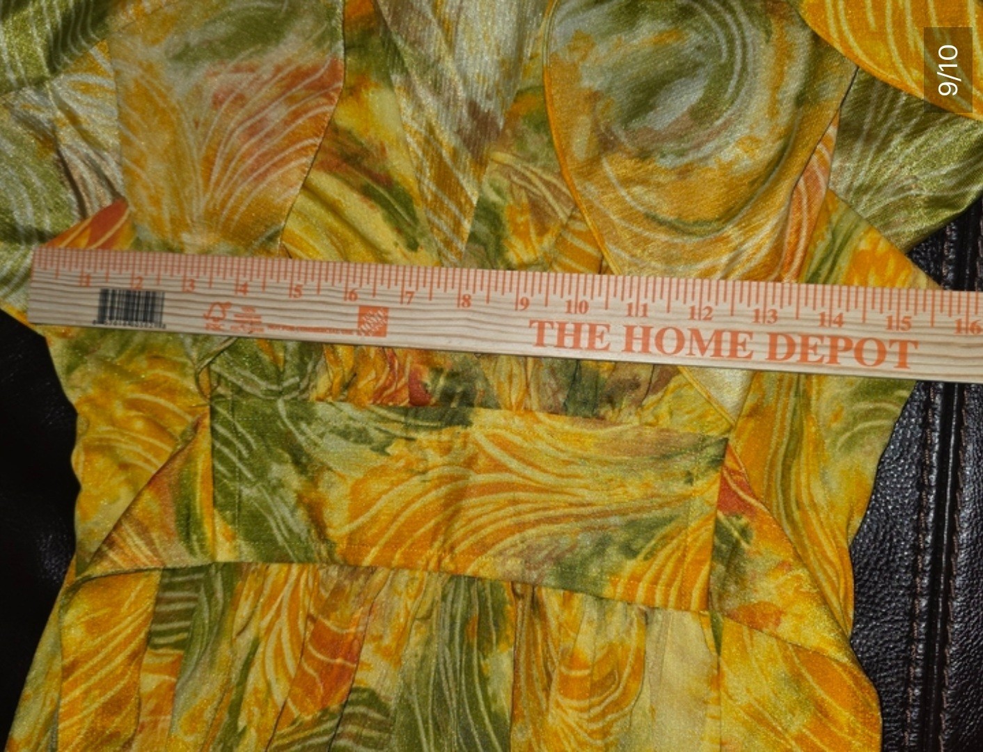 Vtg 70’s Ludy For Ludi’s Waikiki Psychedelic Swirl Flutter Sleeve Maxi Dress…