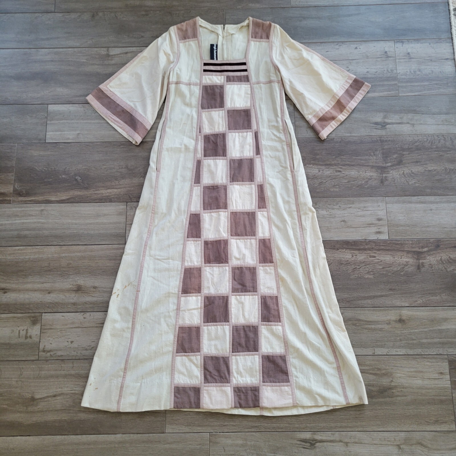 Vintage Sergio Bustamante Hand Dyed Dress