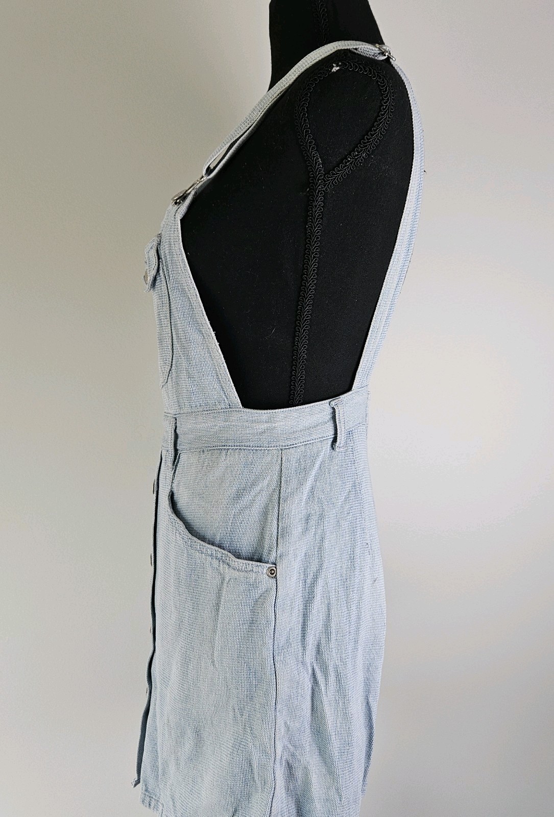 VINTAGE 80s 90s SQUEEZE JEANS OVERALLS WITH SKORT DENIM ROMPER Boho Hippy Grunge