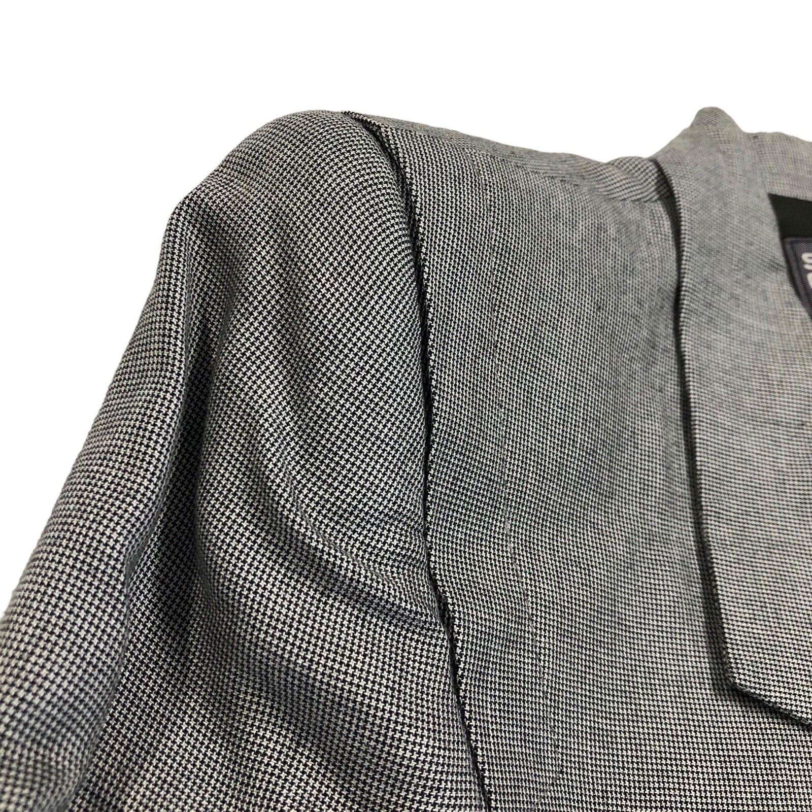 Vtg 80’s STIRLING COOPER New York 3 PC Suit Skirt Top Size 12 13 Gray New Tags