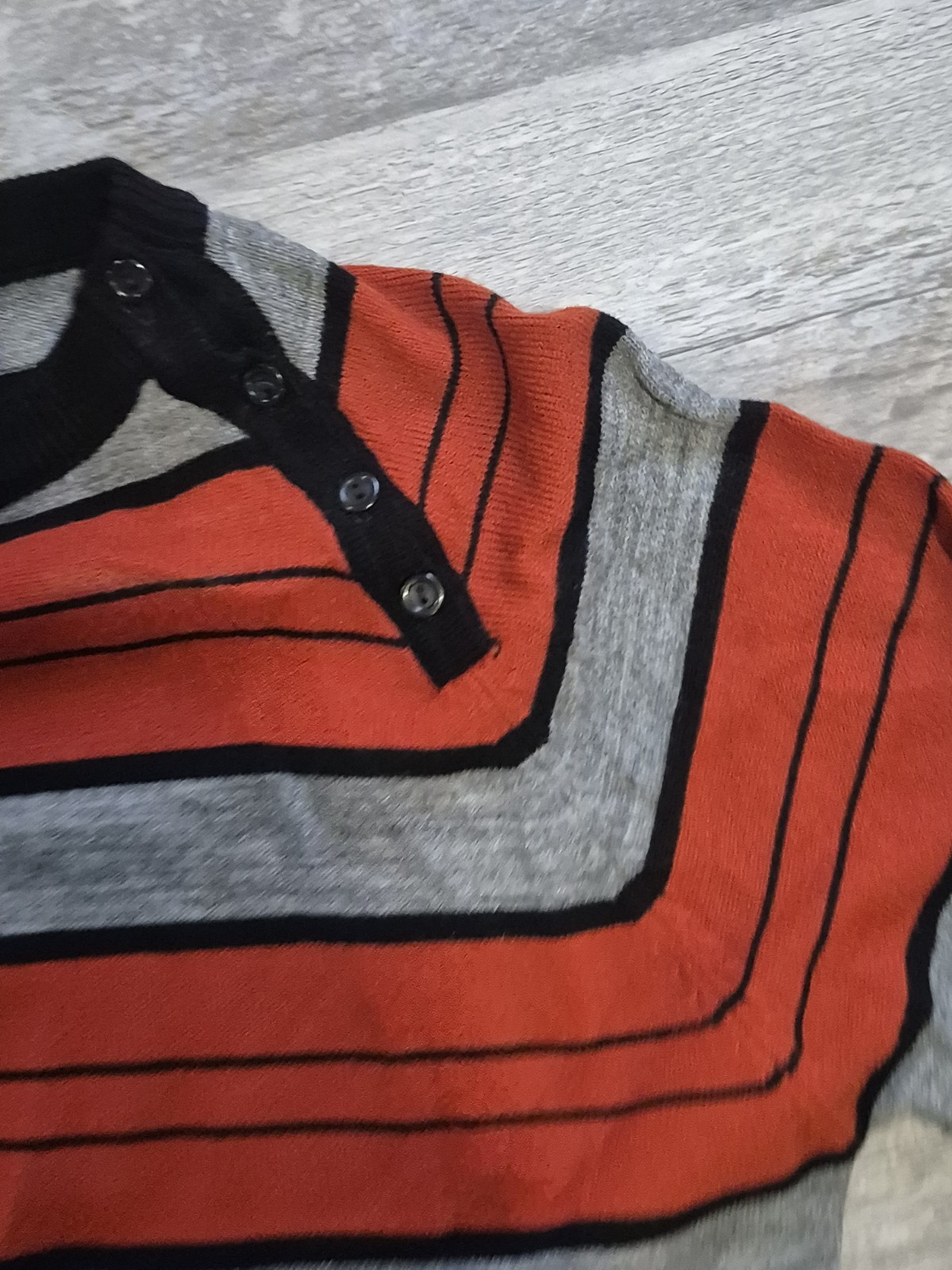 Vintage Womens Size 13/14 Top Lightweight Sweater Pullover 1970s 80s Retro Funky