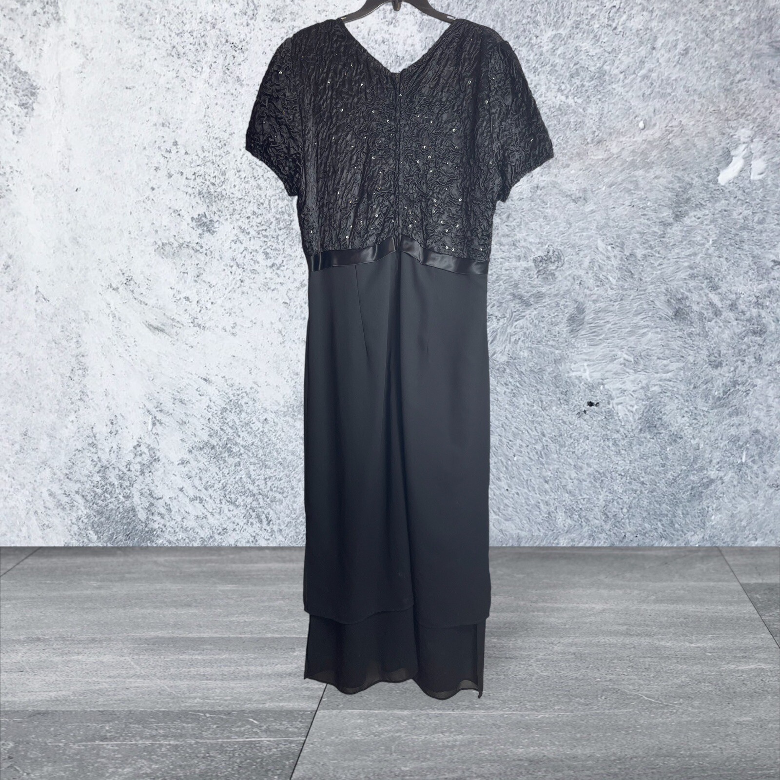 Jeffery And Dara Evenings By Tom Barra Vintage Empire Waist Dress Size 16