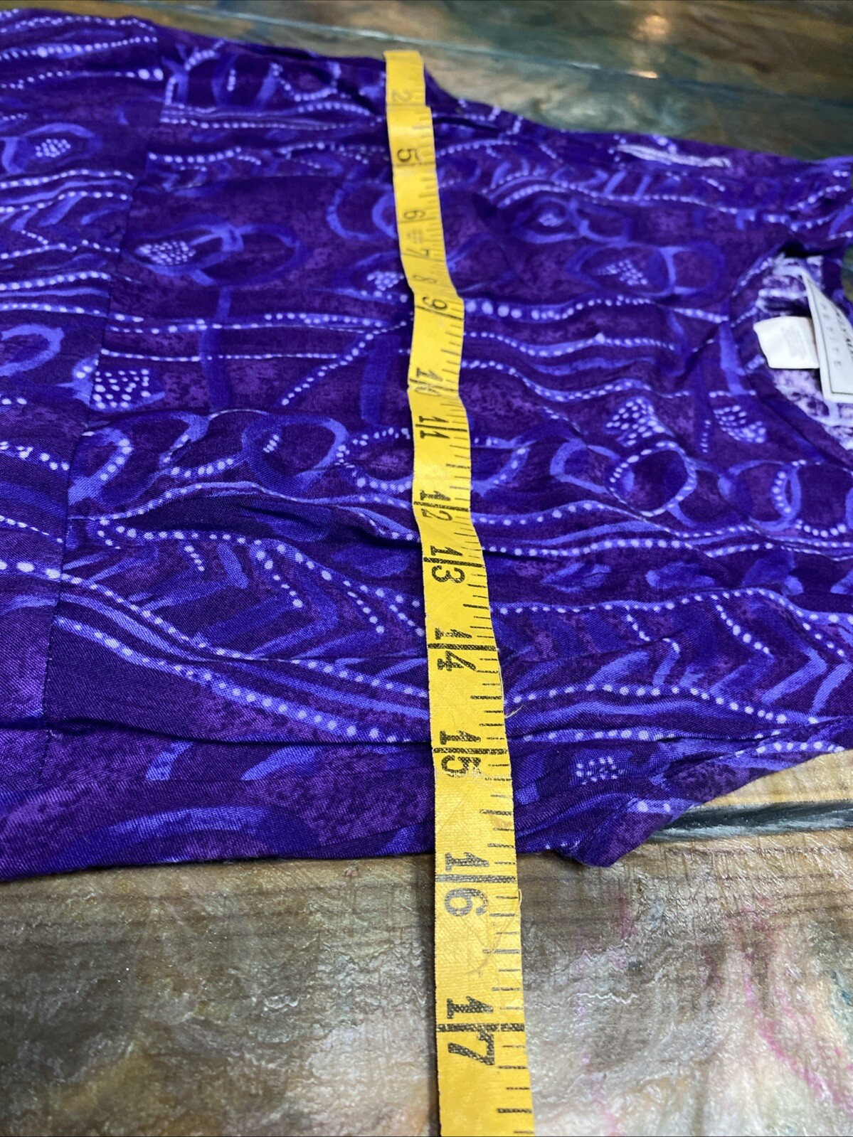 Vintage 70’s Molly Mallow Petite Purple Casual/Party Dress/ Jacket Size 8