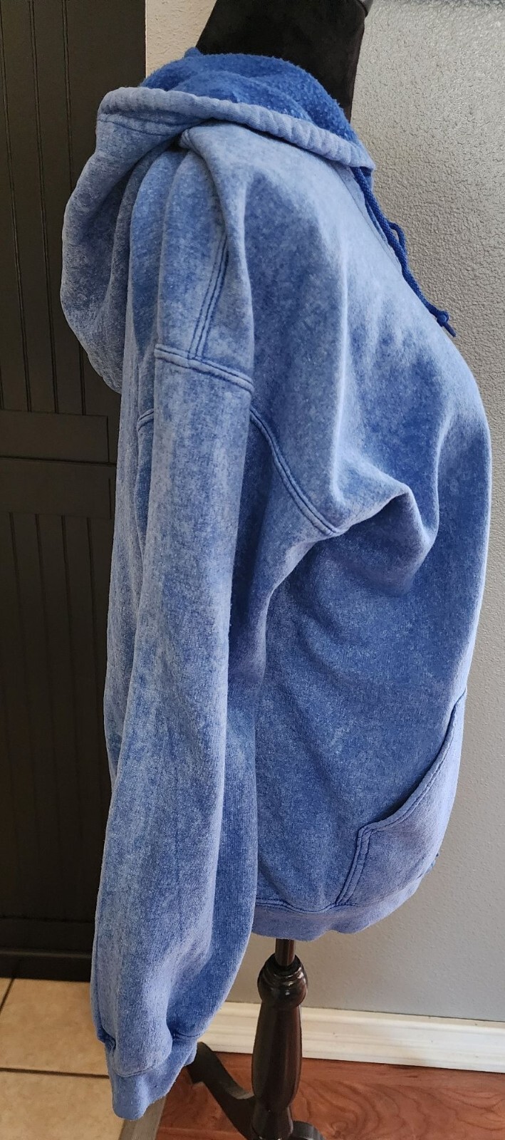 Vintage Gildan Sedona Arizona Blue Women Hoodie Butterfly Embroidery XL
