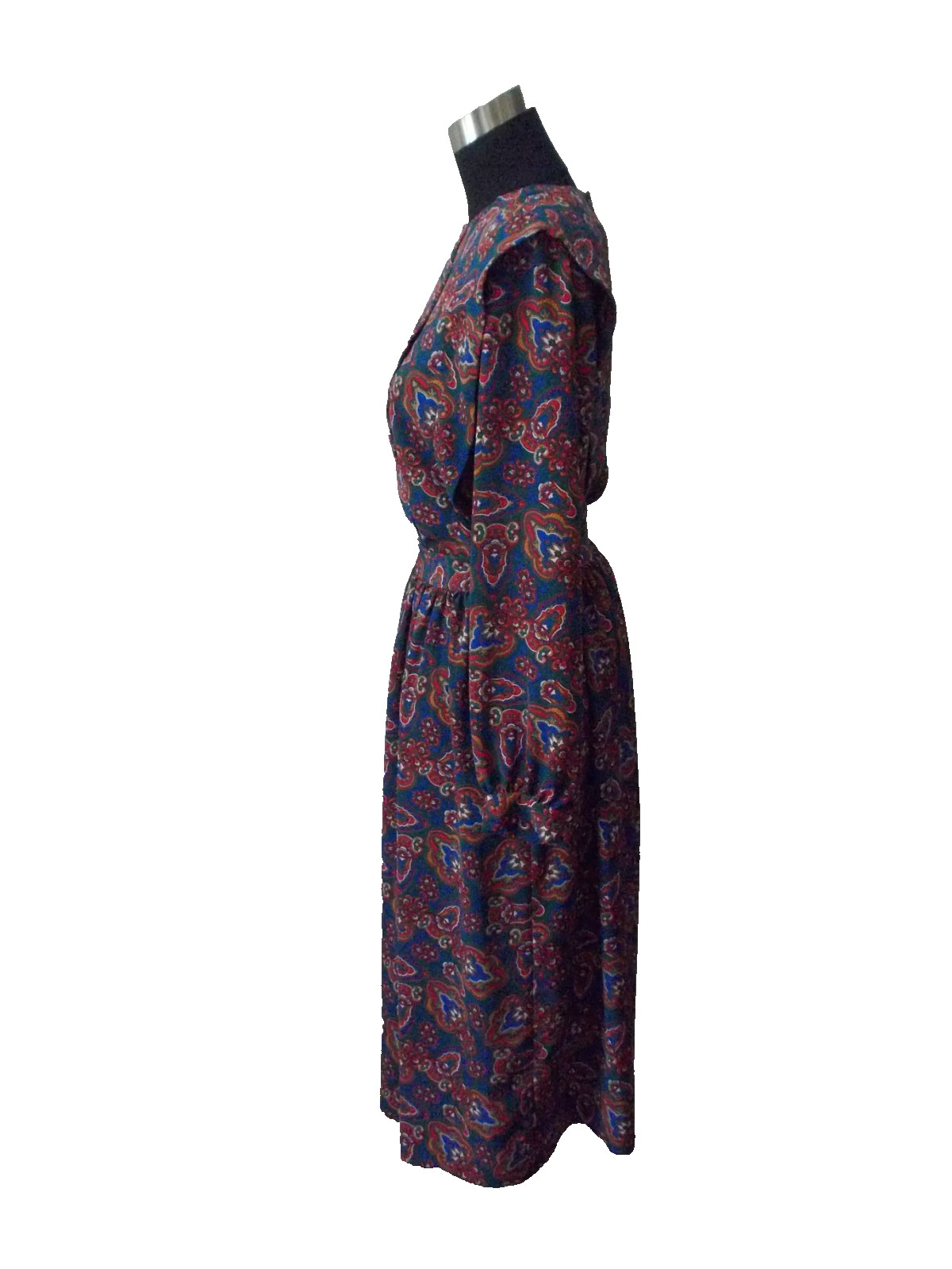 VTG LAURA HENSON 2 Pc Multi Color Blouse & Skirt Secretary Outfit Set Sz 10