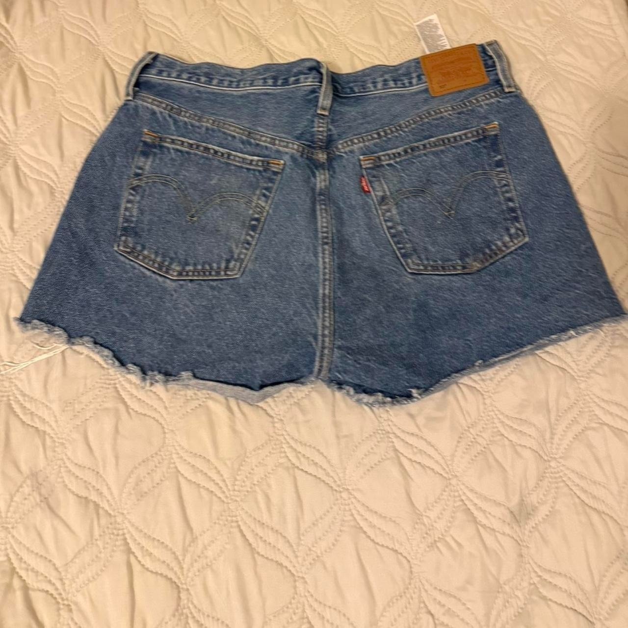 Vintage 501 Levi Cut Off Shorts Premium Distressed Size W34