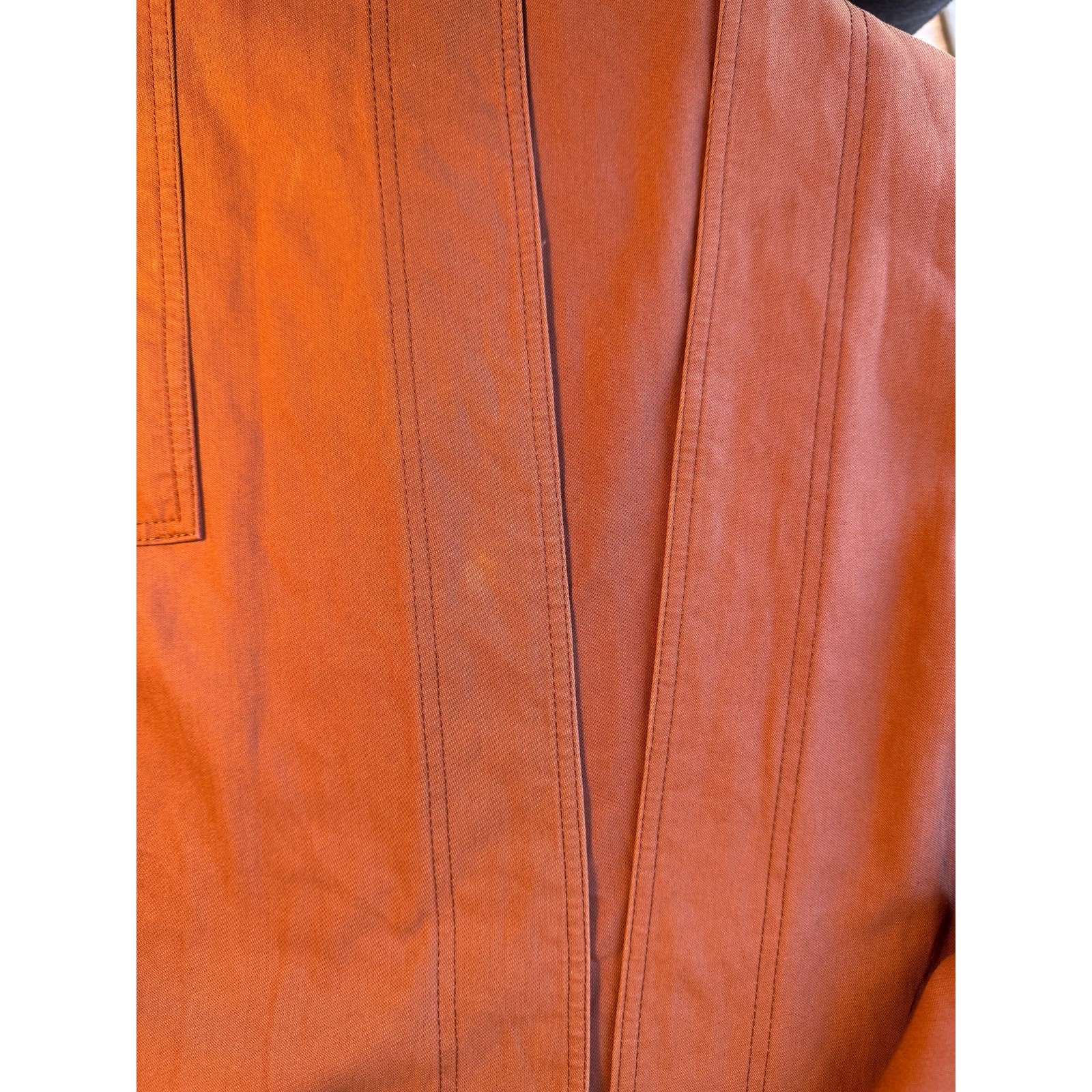 Vintage Ungaro Parallele Size 9 Women’s L Linen Blend Earth Tone Work Jacket
