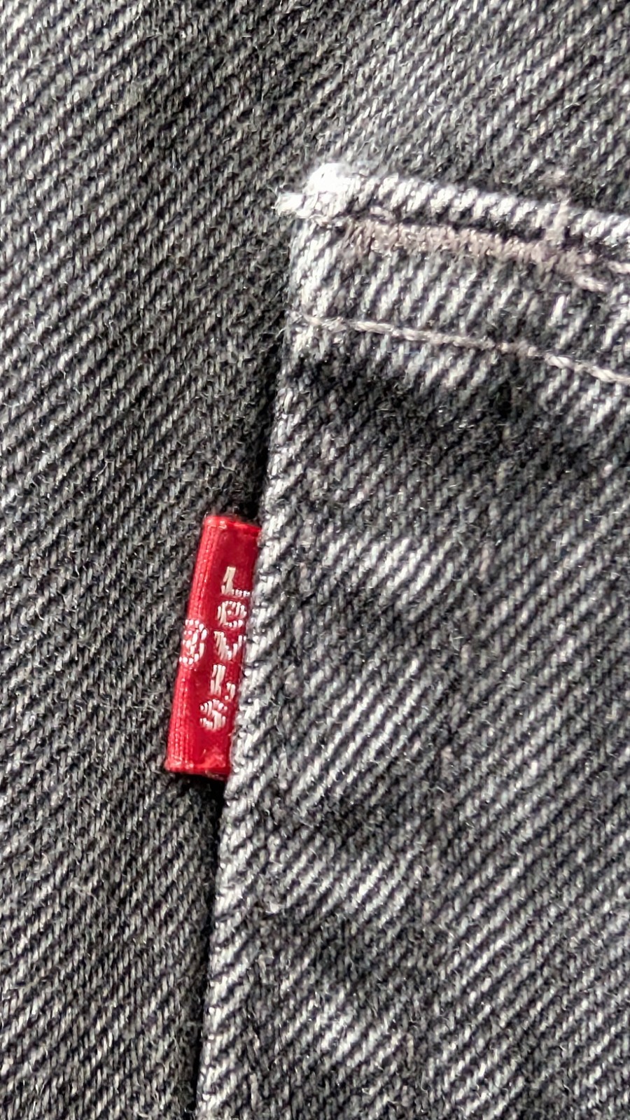 Vintage Levis 505 Regular Fit Unisex 28×33 Black