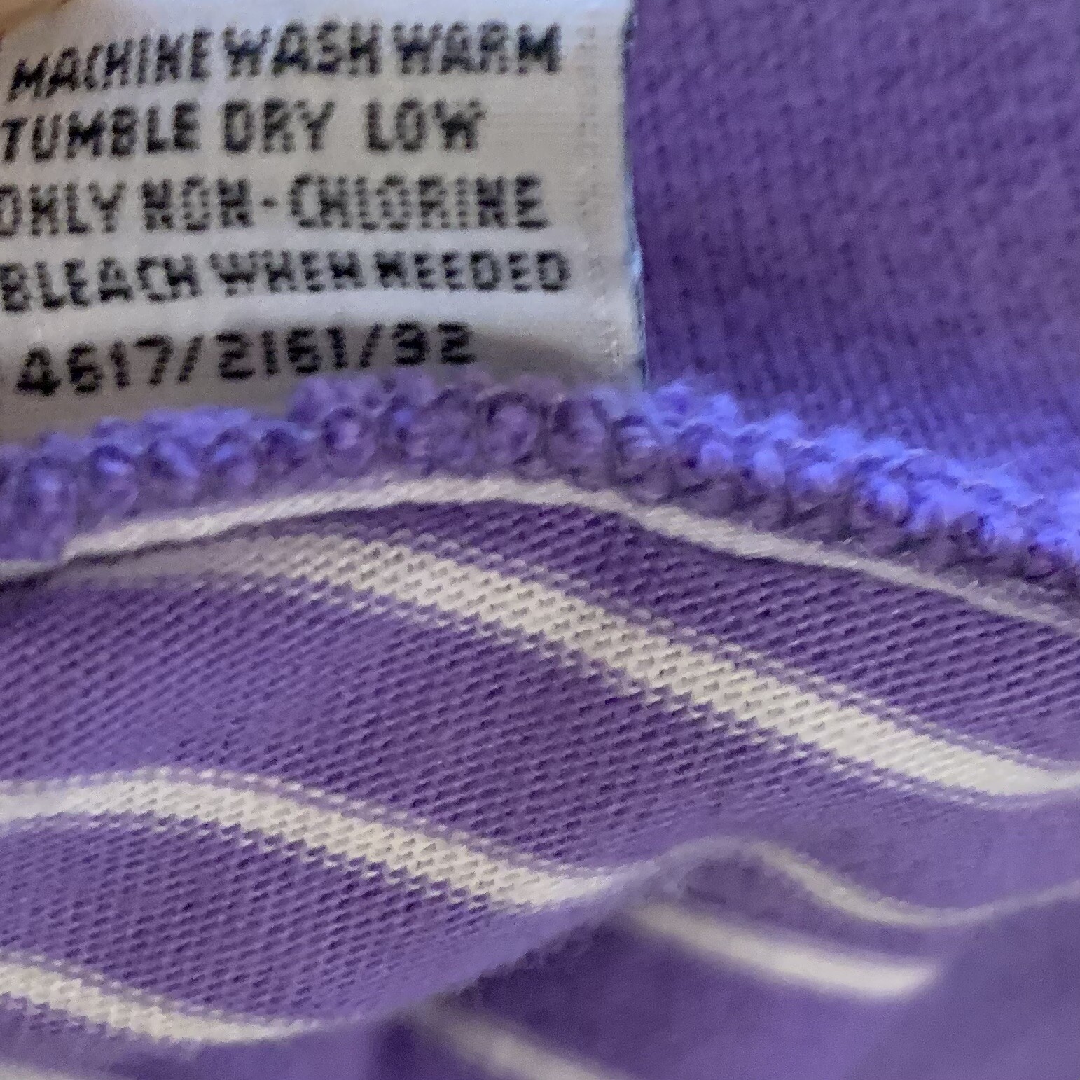 Vintage Romper Striped Purple White Collared Pockets Basic Editions Size XL