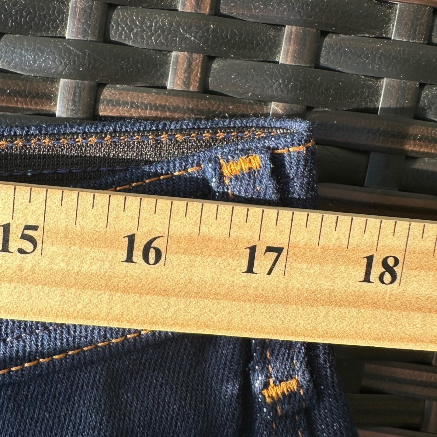 Vtg CHAPS Taylor Togs Womens Action Jeans 36 Mallard Duck Expand-A-Waist USA