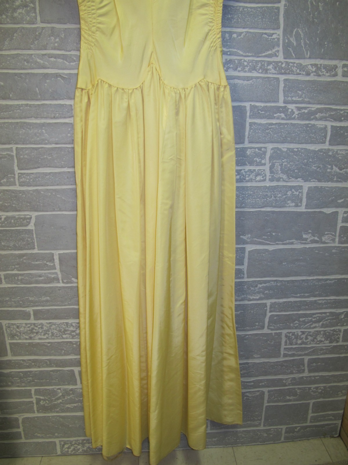 Vintage 1940’s/50’s Black and Yellow Dress Set (H0171)
