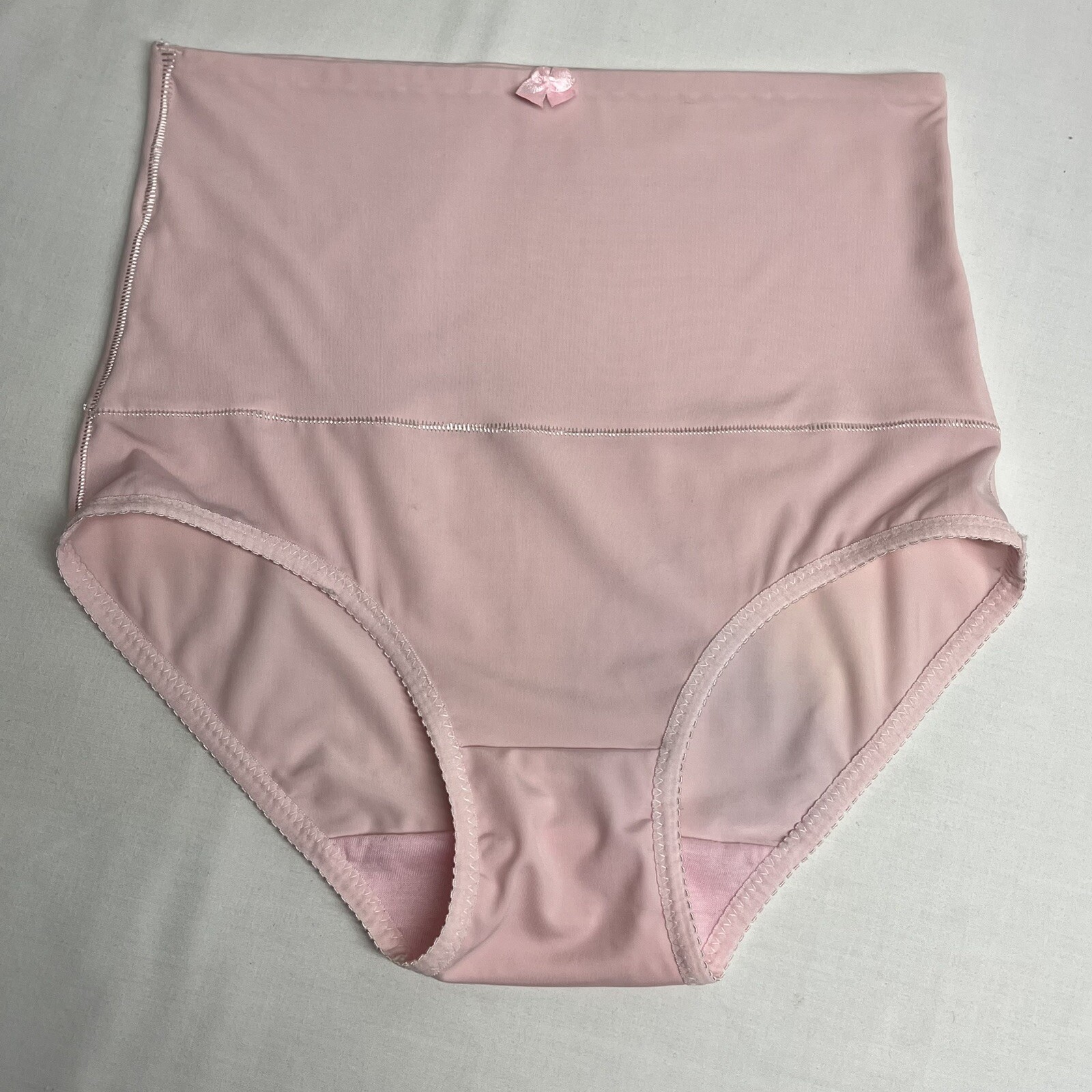 Carol Wior Pink Stretch Nylon Spandex Panties – Size Large