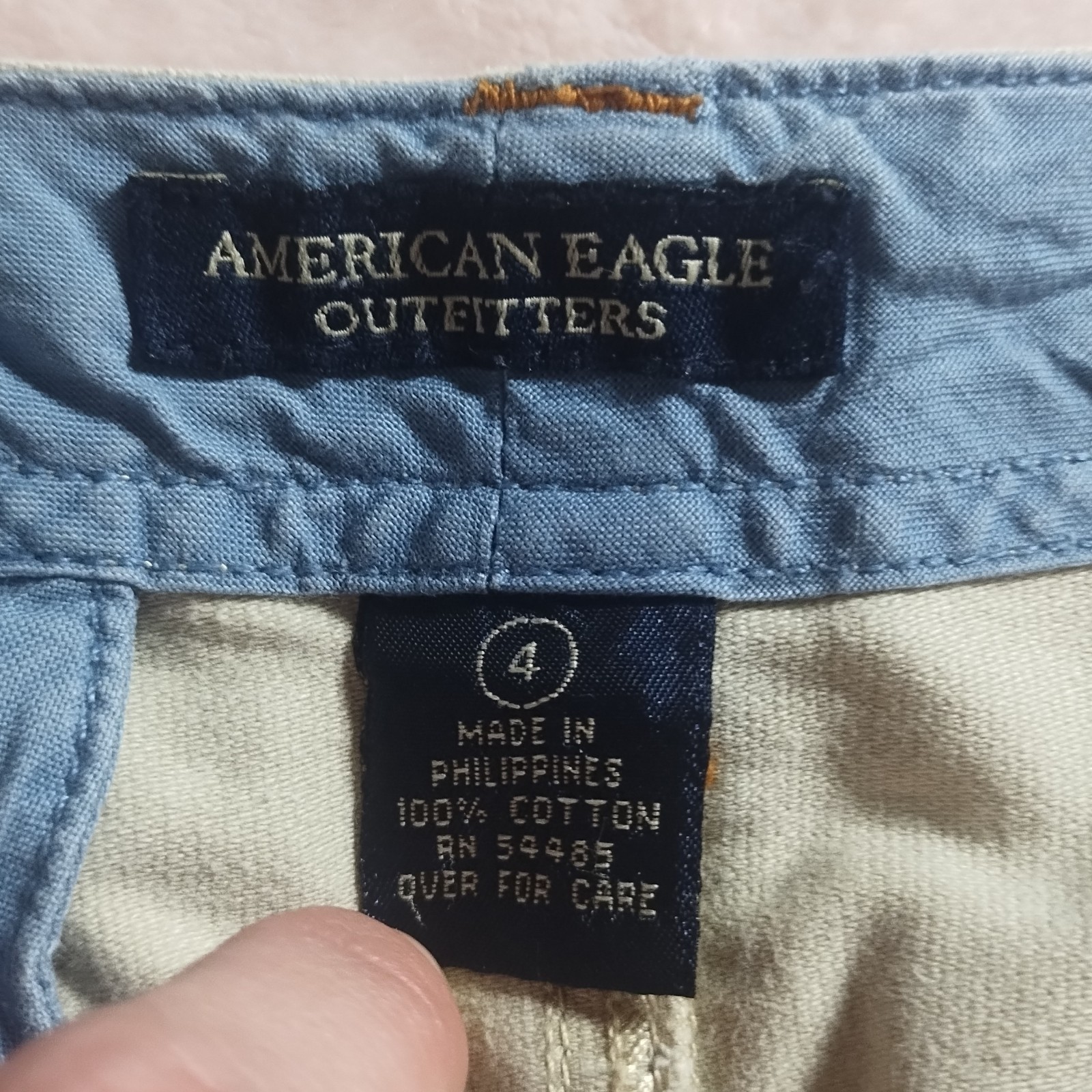 vintage 90s y2k american eagle cargo pocket mini skirt sz 4 gorpcore utility