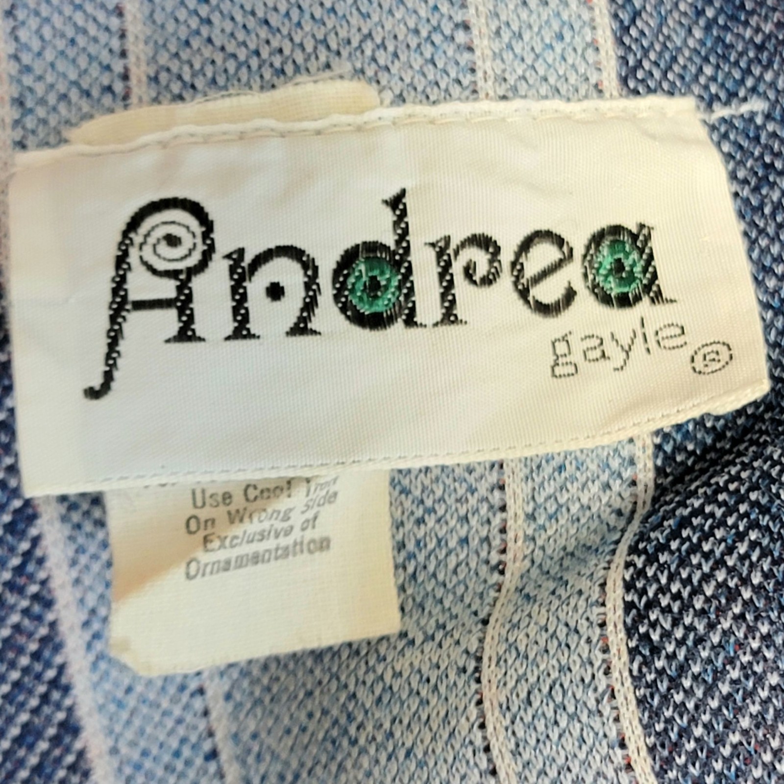 Vintage 70s Stripe Shirt Jacket Women Medium Pink Blue Collar Button Lightweight