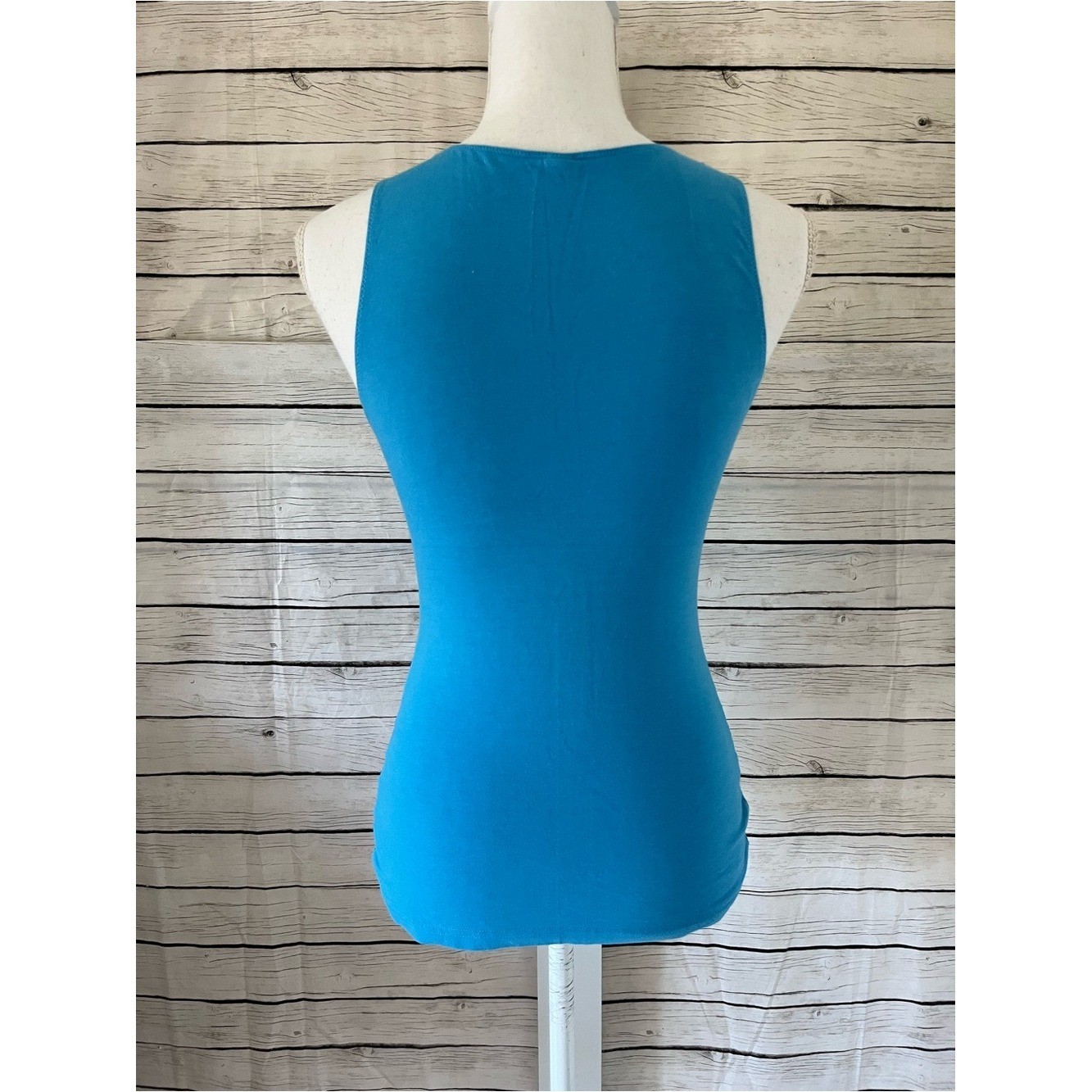 Vintage Victoria’s Secret Blue And Pink Lace Top