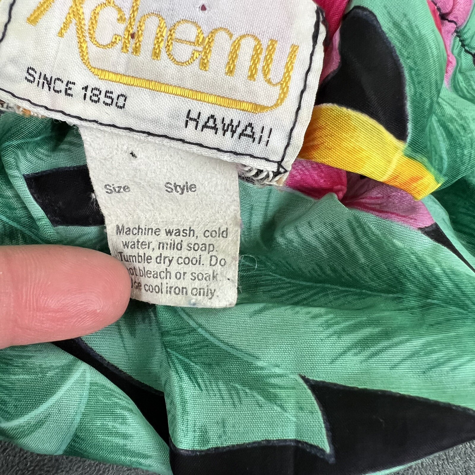 VTG 60s McInerny Hawaiian by Sidney Tie Strapless Knee Short Dress Sz XS/Small