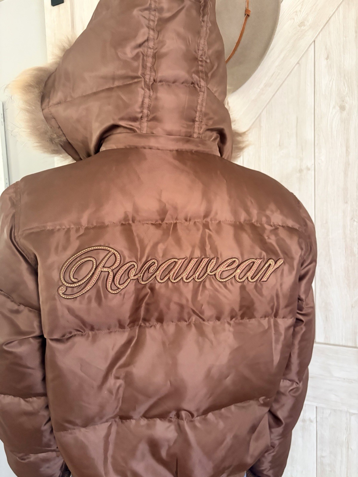 Vintage Y2K RocaWear Down Puffer Jacket