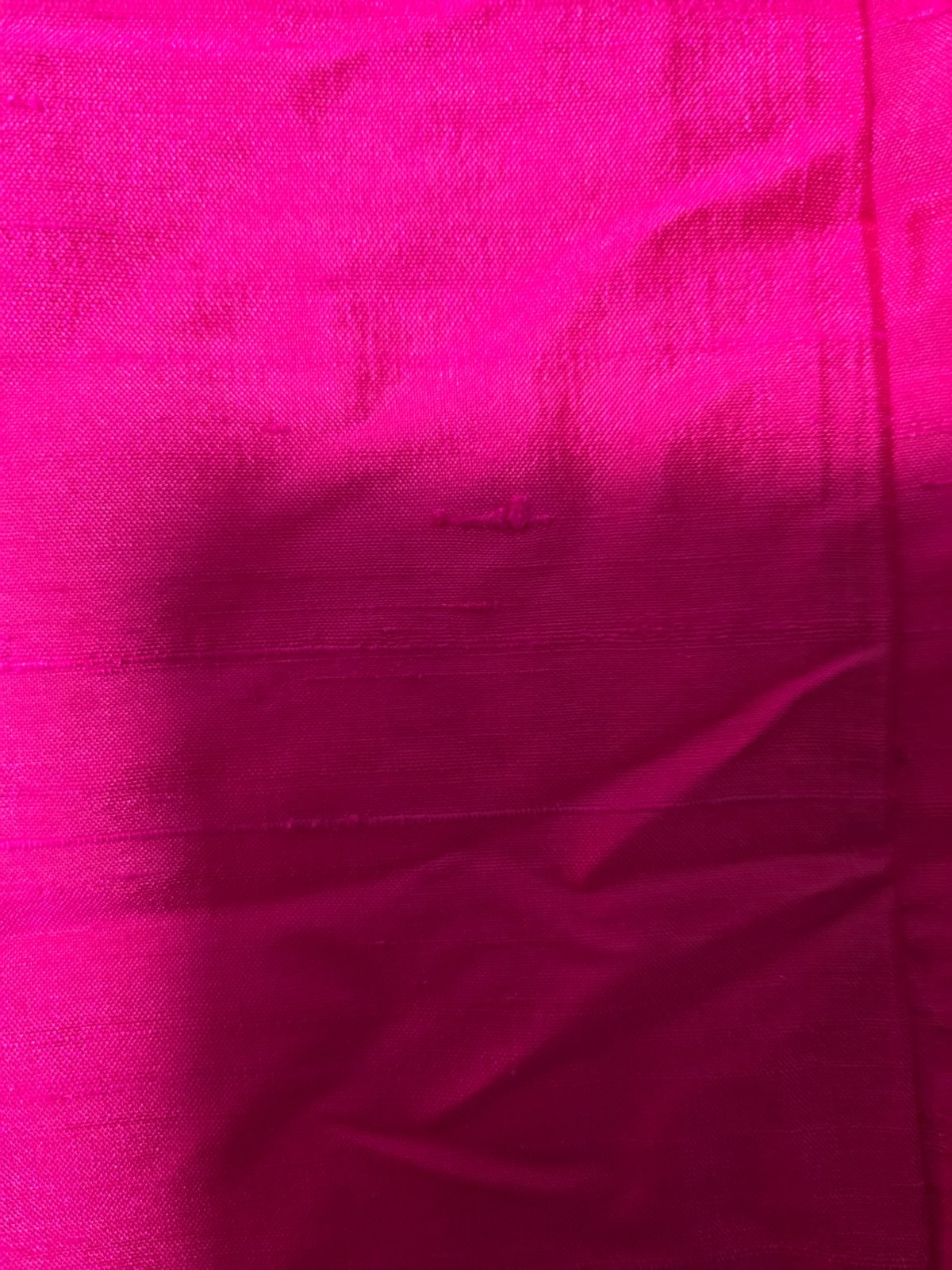 Vintage Chico’s Design 100% Silk Hot Pink Fuchsia Jacket Blazer Top Size 3 XL