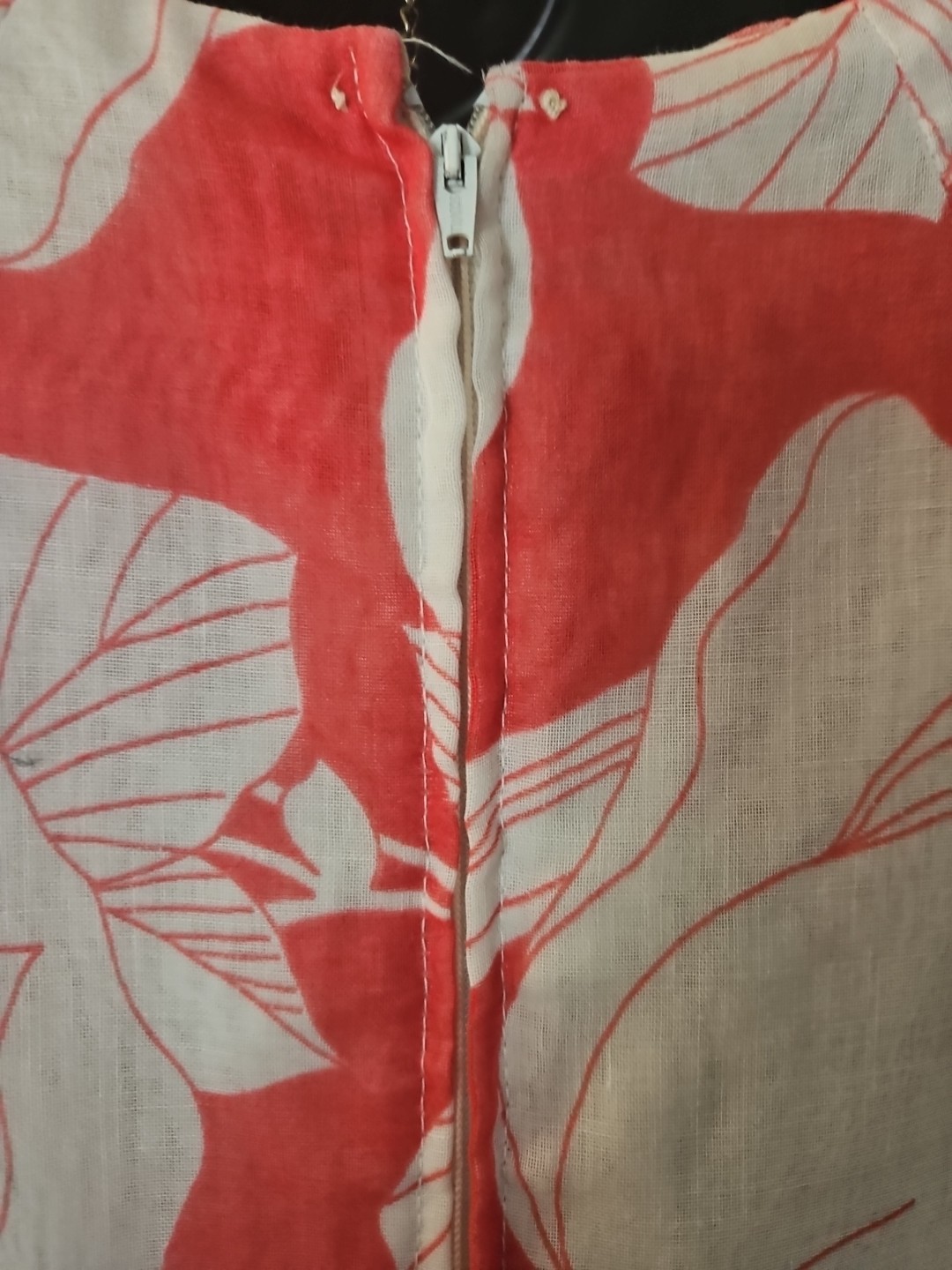 Avalon Classics Vintage Red And White 1960s Maxi Dress Size 10