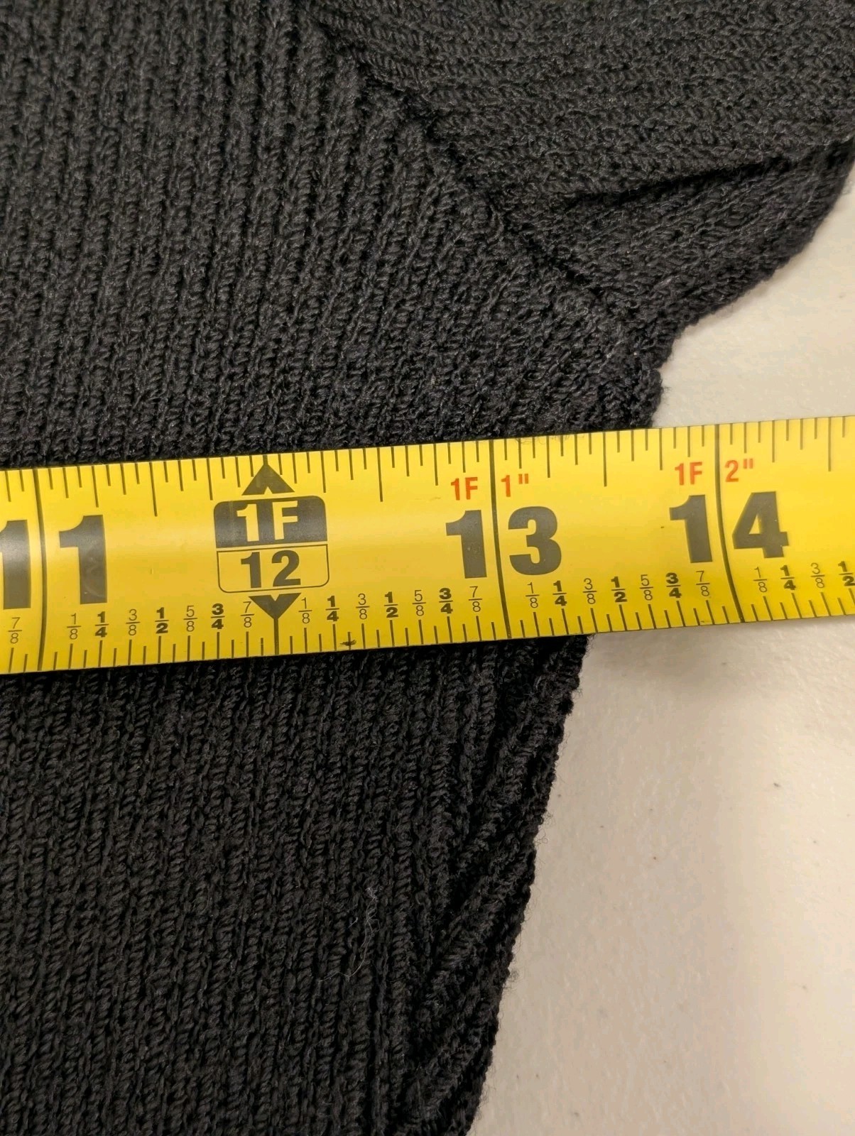 Lillie Rubin Don Sayres For Wellmore Wool Blend Black Sweater Dress Sz 8