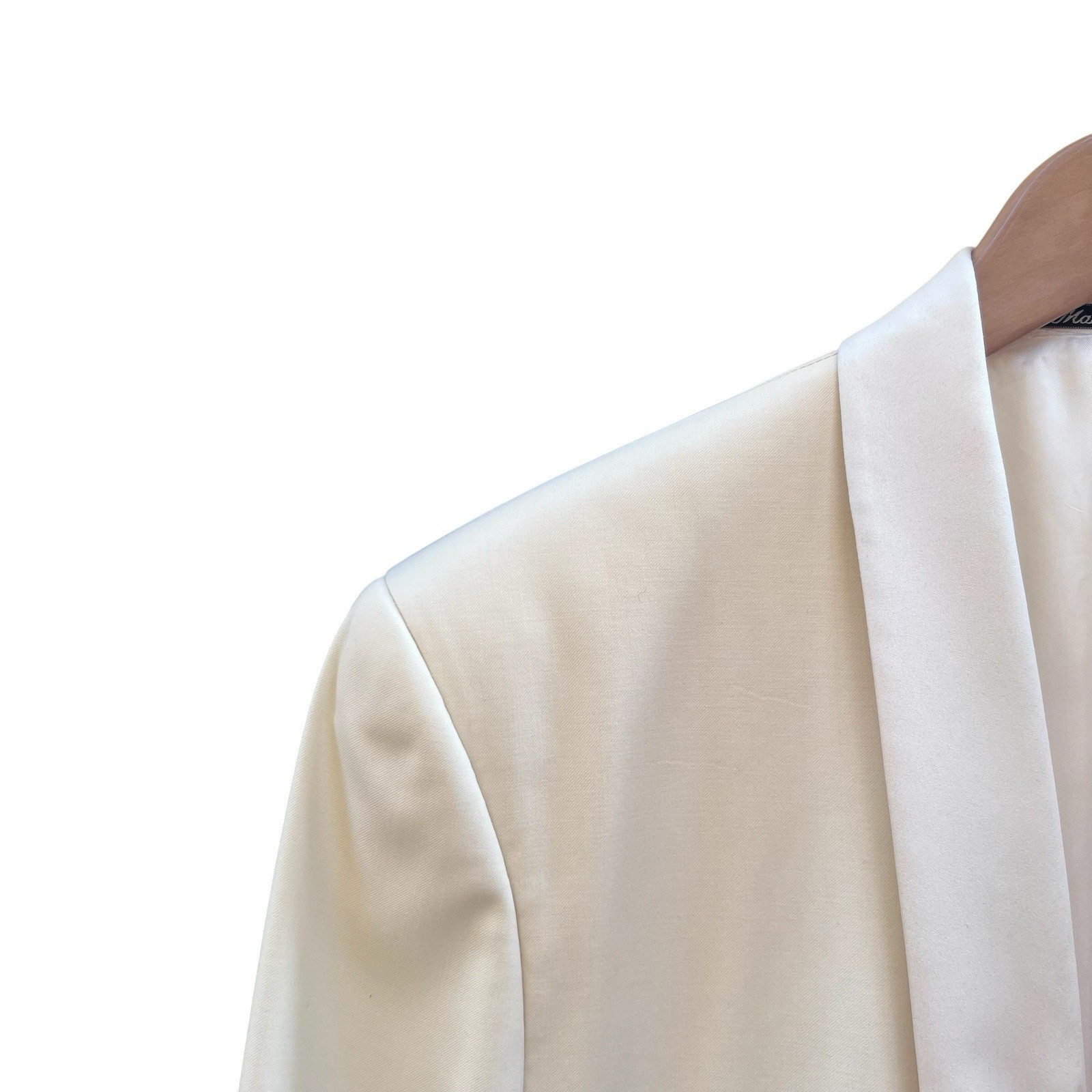 VTG 80s 90s Giorgio Armani Barney’s NY Ivory Dinner Jacket Double Breasted