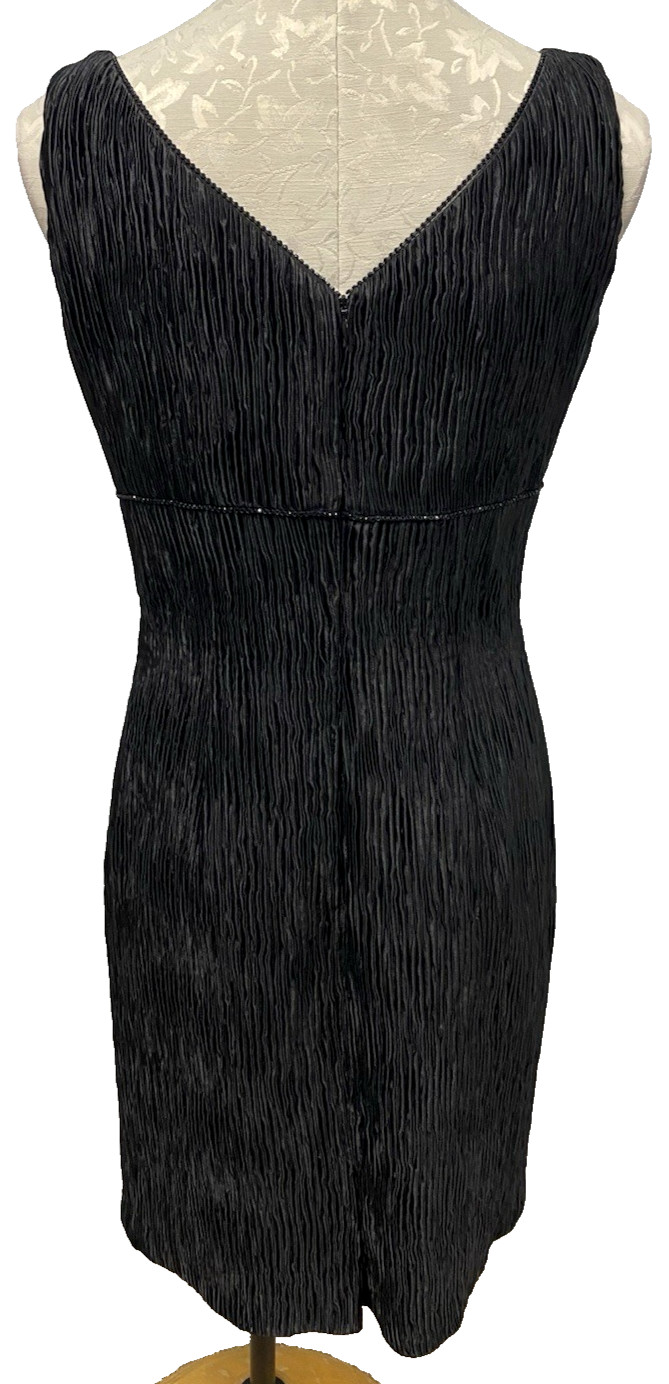 Vintage Daymor Couture 2 Piece Crepe Dress w/ Matching Jacket Women’s 8