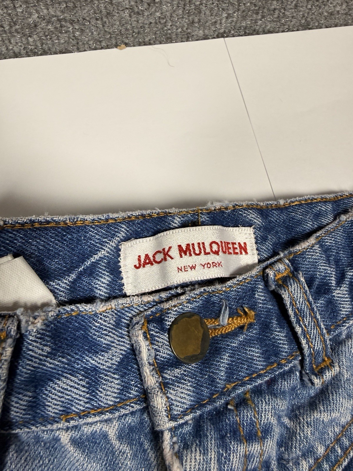 Jack Mulqueen (Vintage) – Ladies Jeans – Pre-owned – Size 7 Stitched