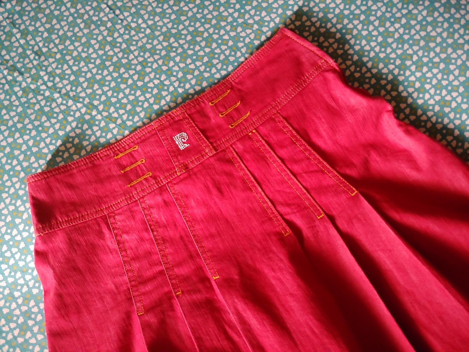 Vintage PIERRE CARDIN skirt made Italy size 46 approx M/L RARE