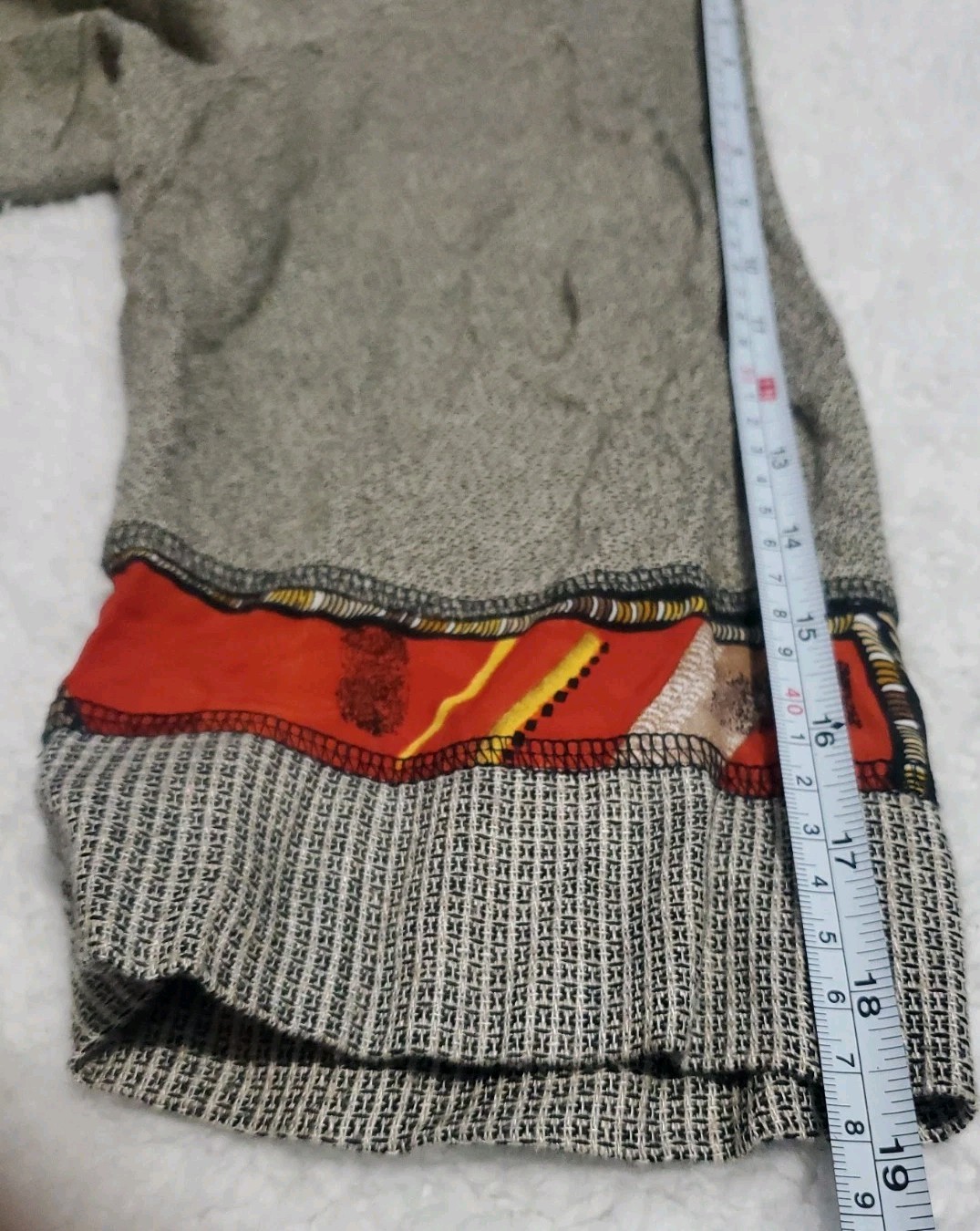 VTG Nancy Bolen City Girl Top And Skirt Set Sz XL