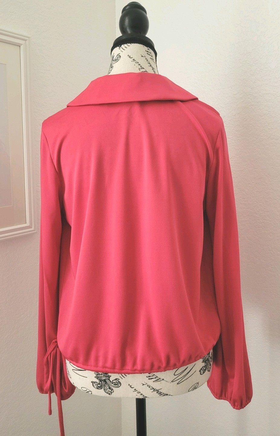 Vintage 60s 70s Peasant Top Balloon Sleeve Blouson Medium Matti of Lynne Boho