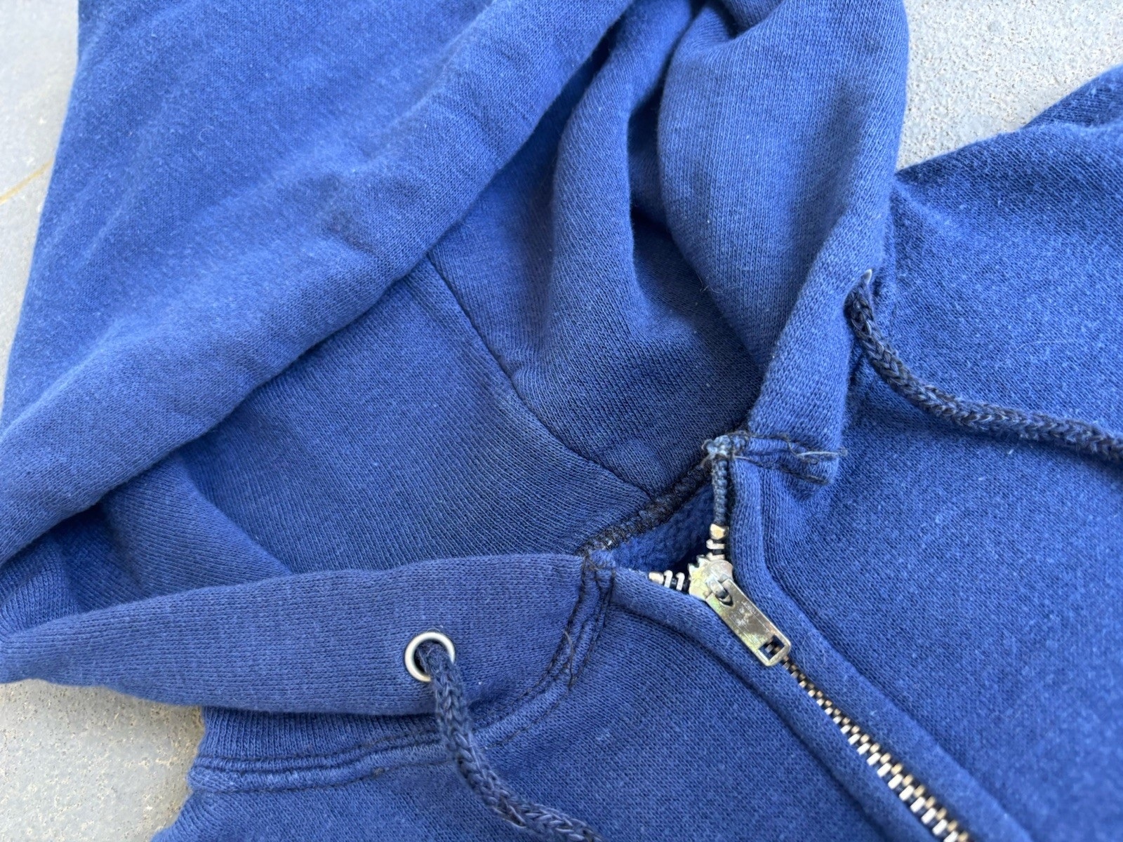1960s/70s ST LUKE’S Nursing School HOODIE,full Zip.distressed.med/large/unisex.