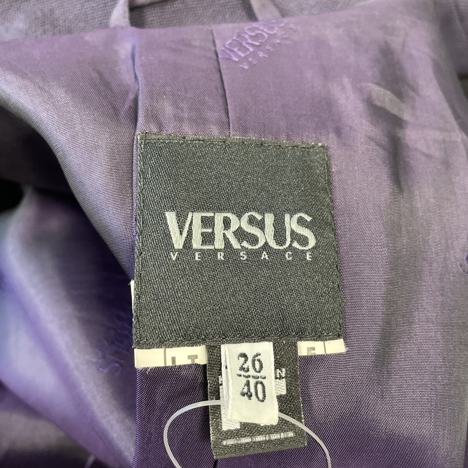 VERSUS VERSACE JACKET WOMEN JACKET BLAZER WOMAN VINTAGE JHB72