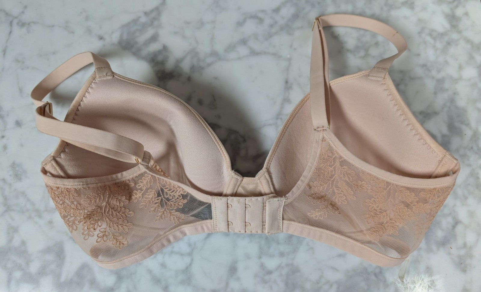 Natori Frame Contour Underwire Bra 721310 Cameo Rose New Size 34C