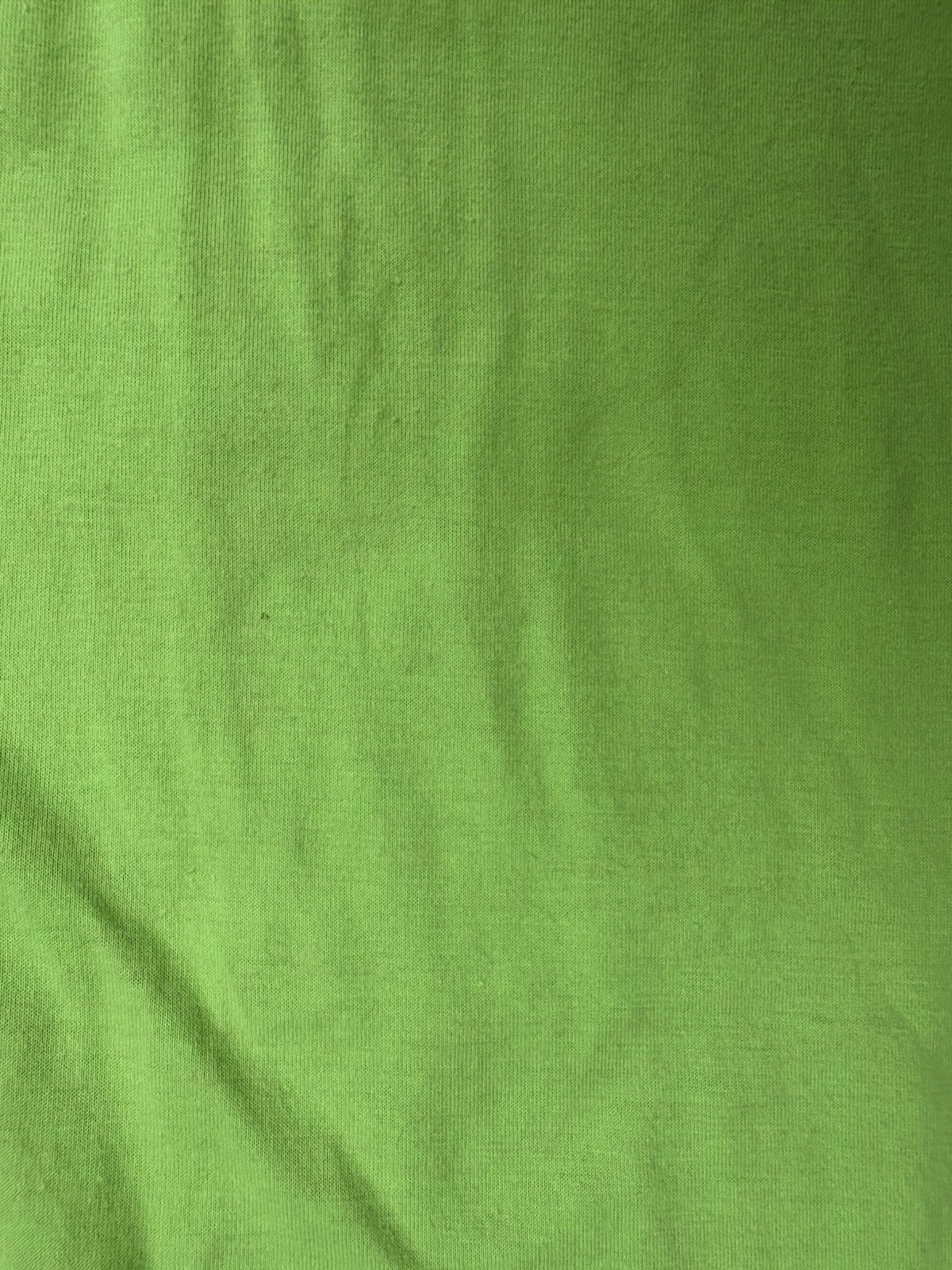 Vintage 90s Lime Green Tropical Print Boxy Tank Top with Beaded Embellishments M