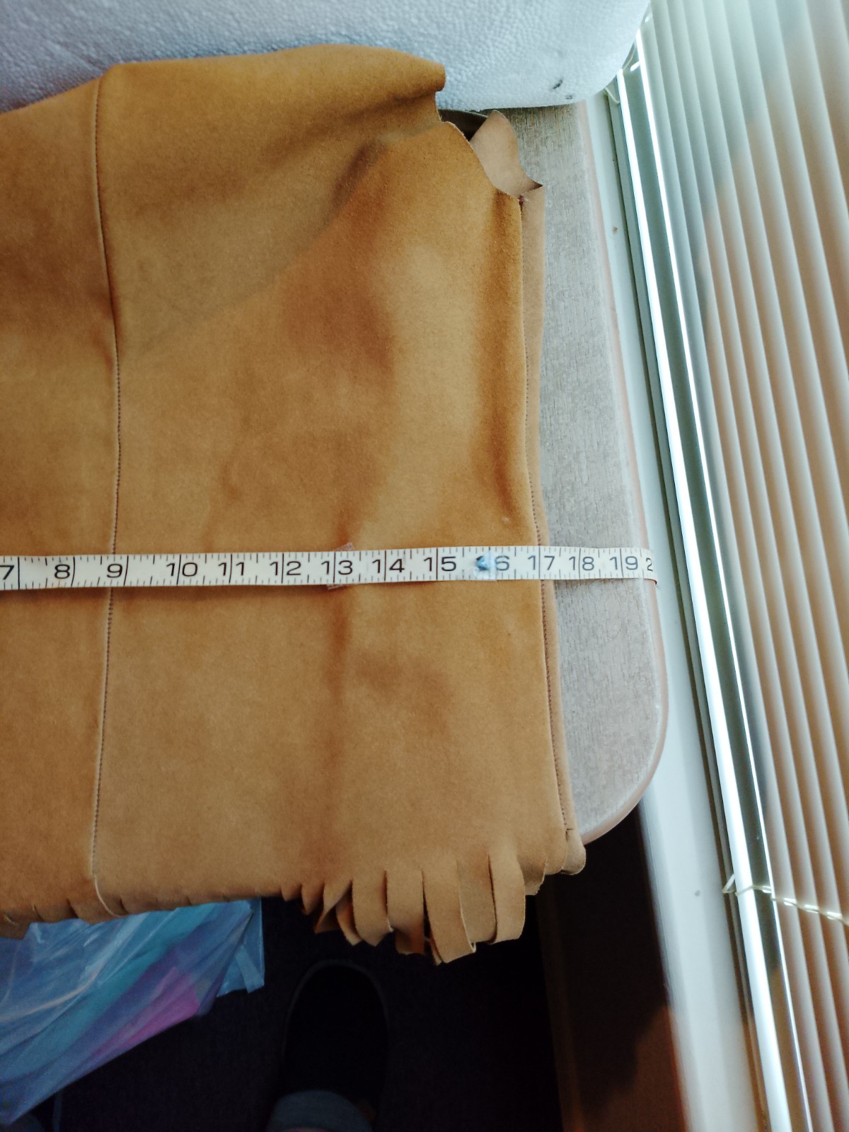 Fringed Leather 2 piece mini skirt and vest. Hippie/Western/Indian See notes