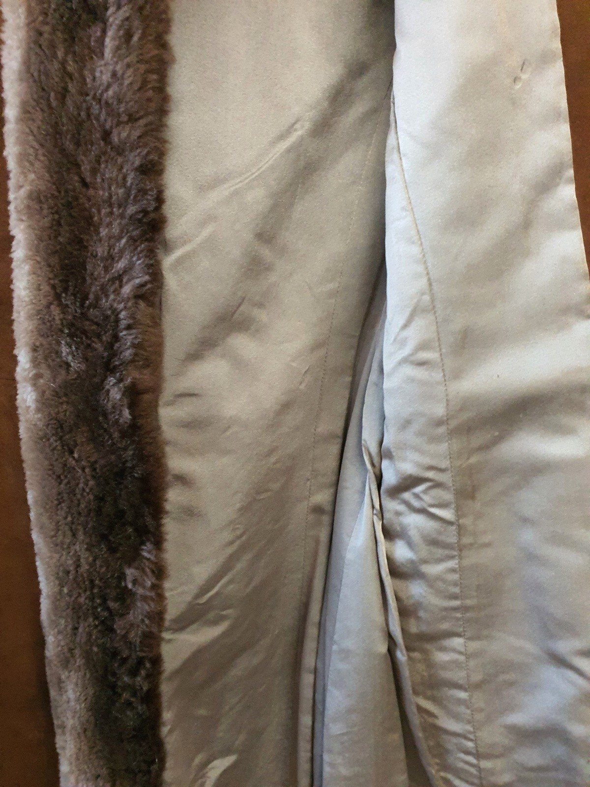 Vintage Lisal Melbourne 1970s Afghan Suede Coat with Lambs Wool Cuffs Collar SzS