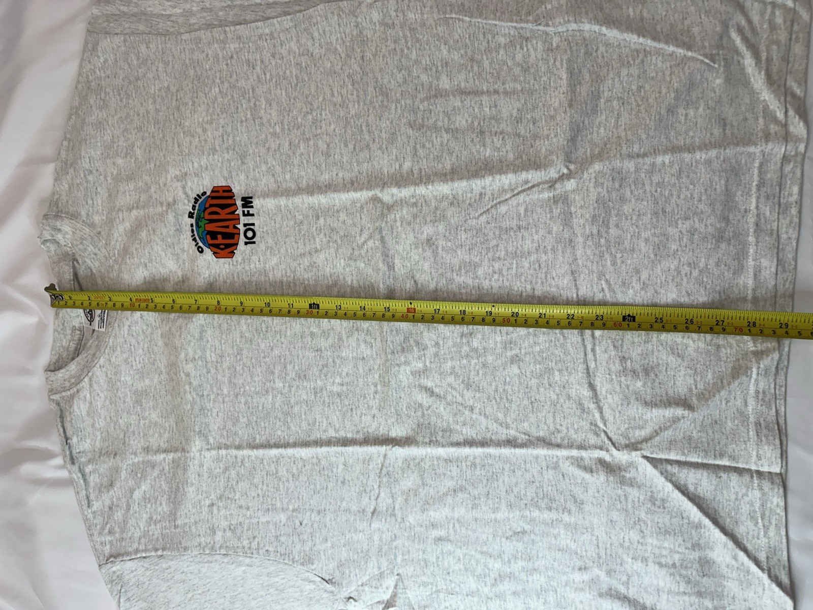 Vintage T-Shirt Beatles K-EARTH 101 Fm Radio Oldies Rock N’ Roll, Rare Unused