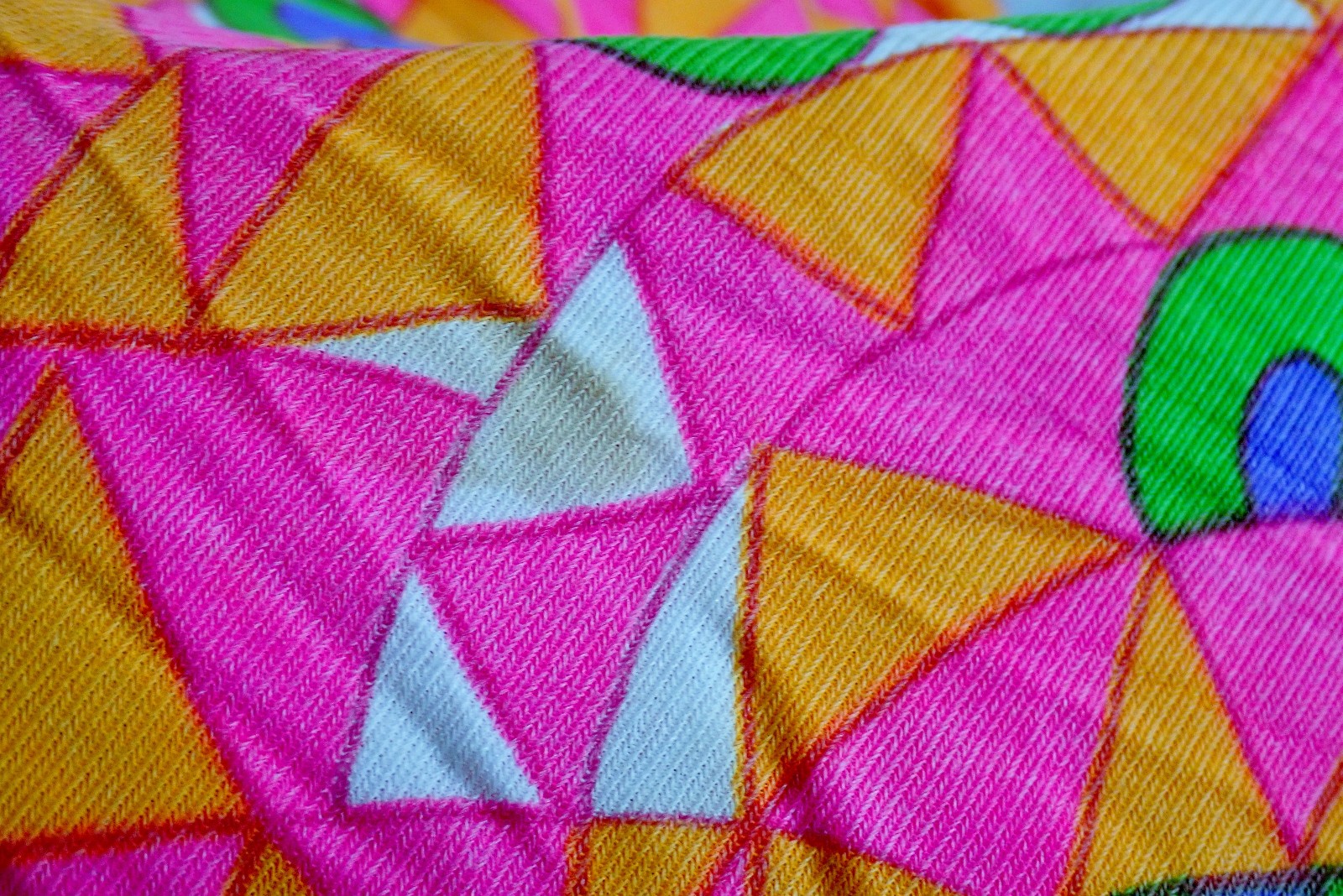 Vintage 60s Mod Psychedelic Geometric Hippie Flutter Sleeve Mini Dress XS Petite