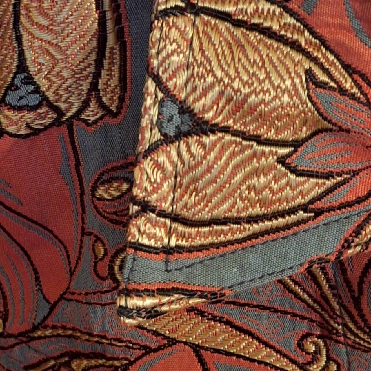 Vintage 80s/90s Jacquard Brocade Jacket Art Nouveau – Showroom Single, New