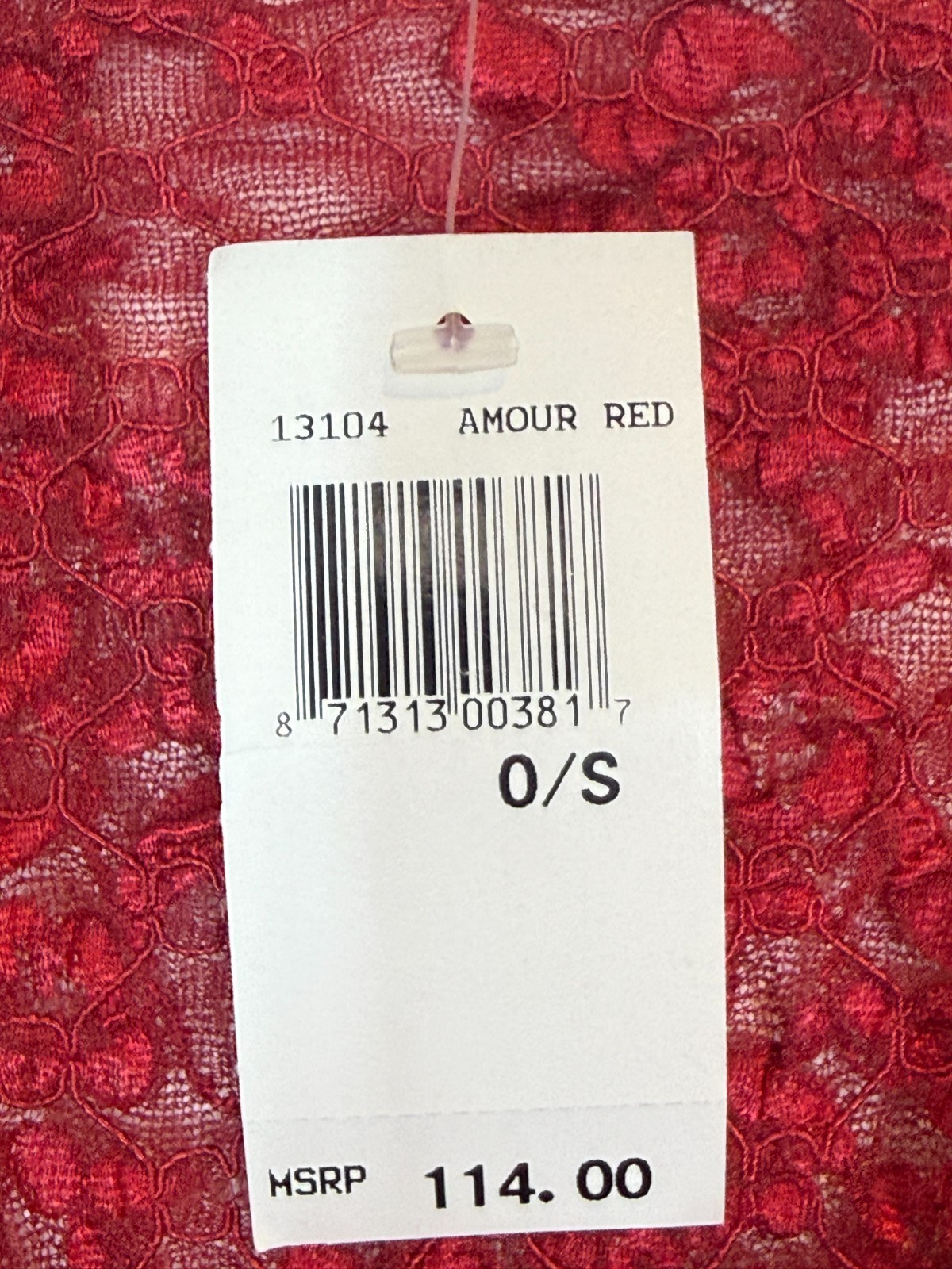 Vintage Ann Ferriday Red Corset Top Blouse Lace Beaded Rare Romantic Y2K Small