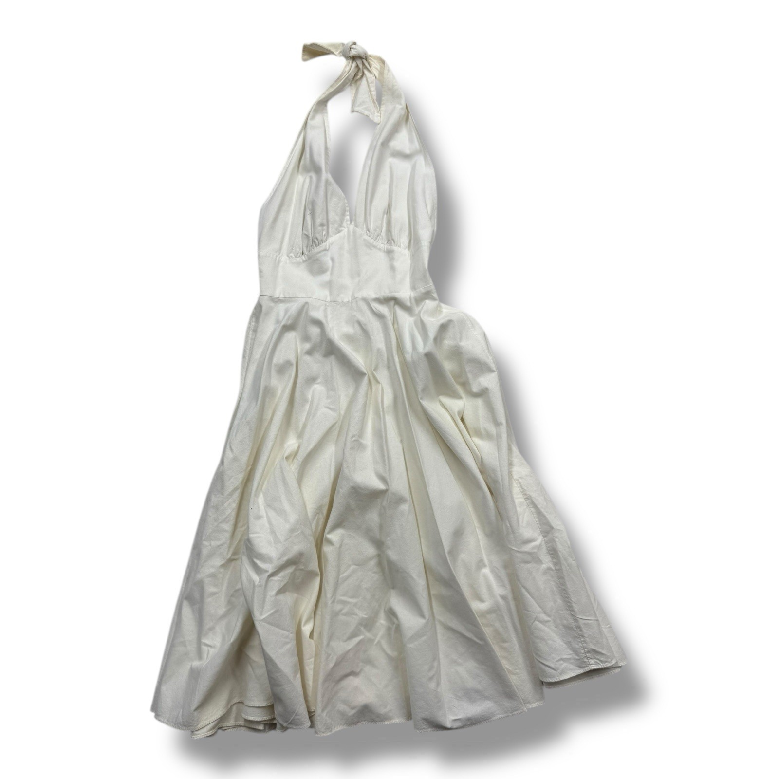 Vintage 1983 Marilyn Monroe Brand Iconic White Dress Size 7 / 8 Usa Made
