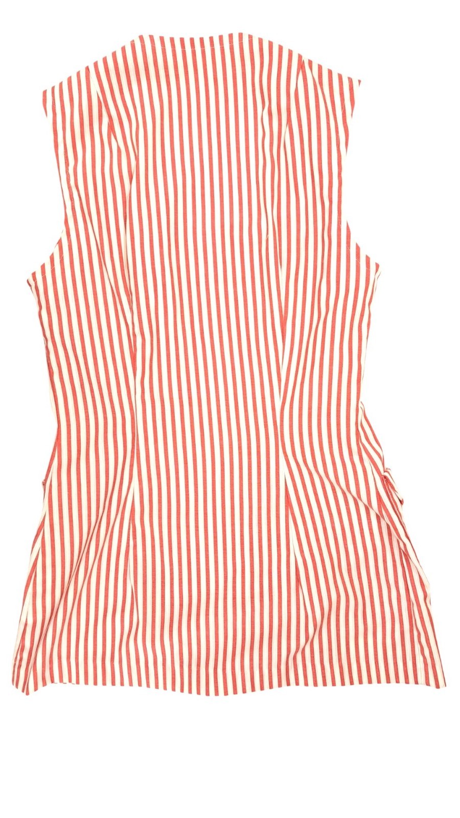 Vintage Candy Striper Uniform 1970s Red White Top Pants Hat 3 Piece Set Imperial