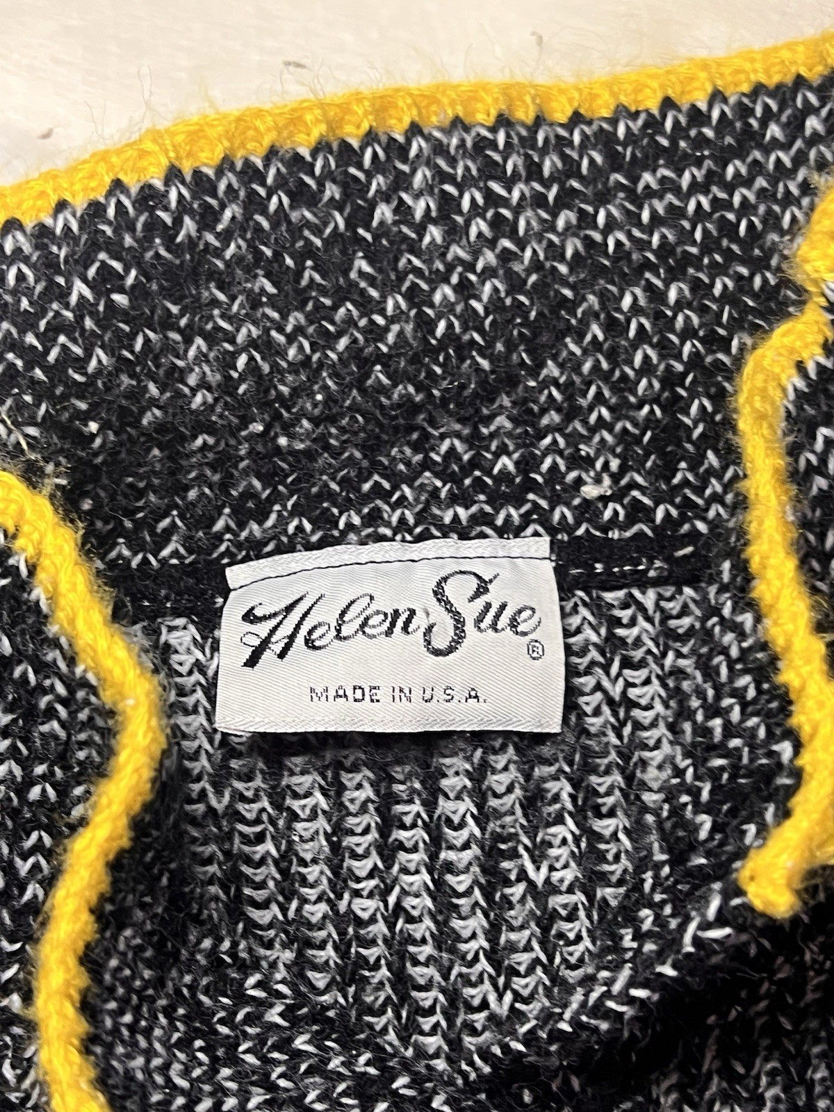 Vintage 80s Retro Helen Sue Pullover Acrylic Sweater USA Knit