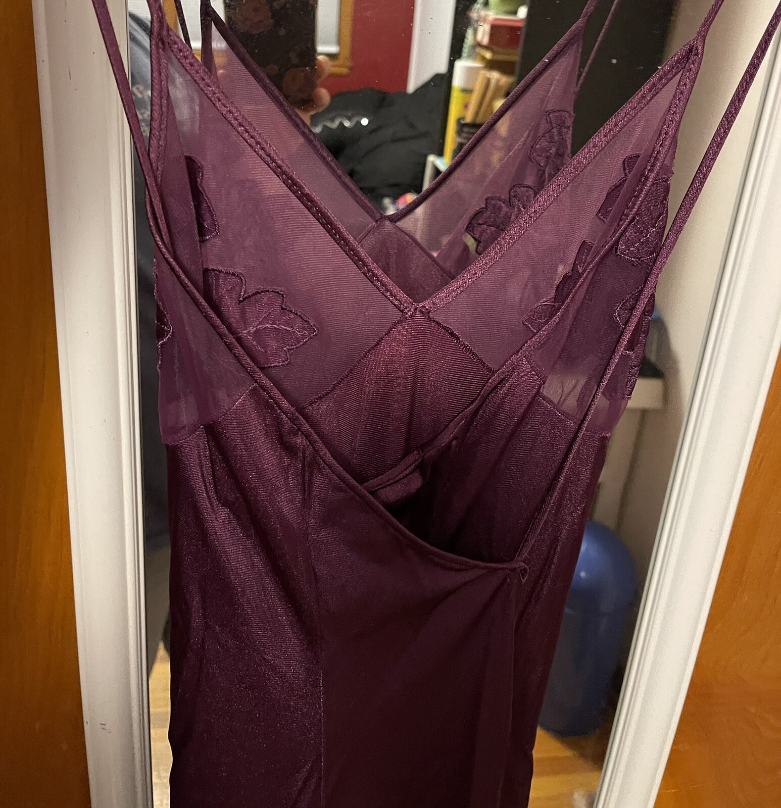 VINTAGE MAIDENFORM DREAMWEAR LINGERIE / GOWN! LARGE