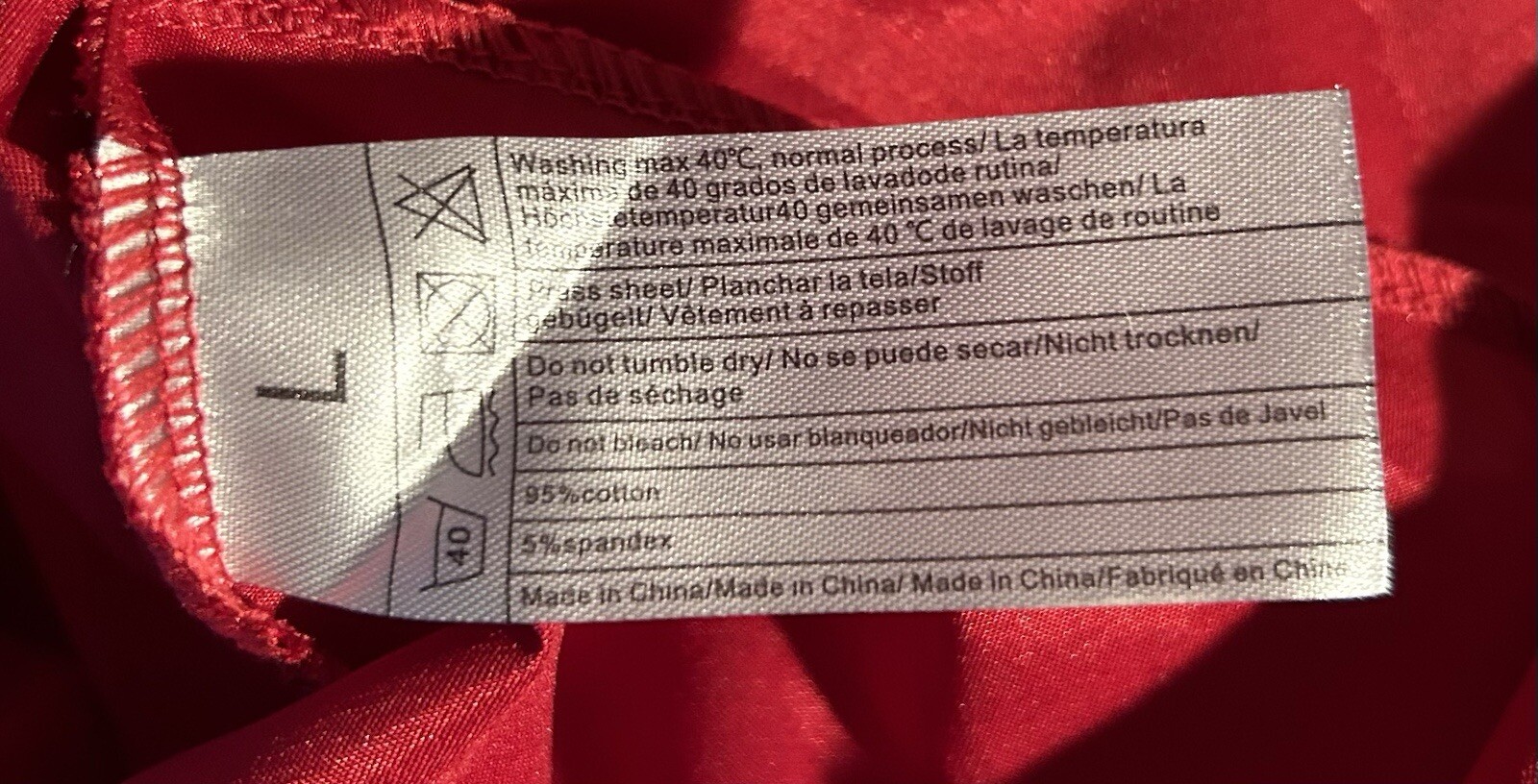 Avidlove Red Shiny Second Skin Satin Slippery Lace Trim Nightie Women’s L NWT