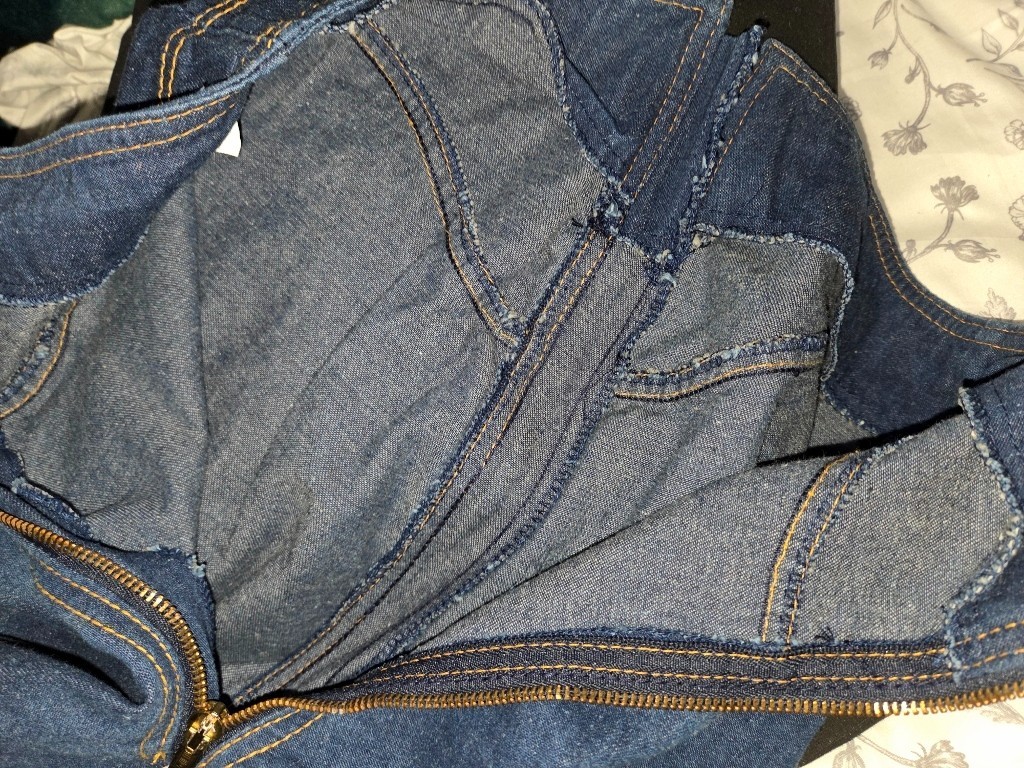 VTG SZ 30 9/10 Rag City Blues LA Zip ALL The Way Around Denim Jeans Style 705