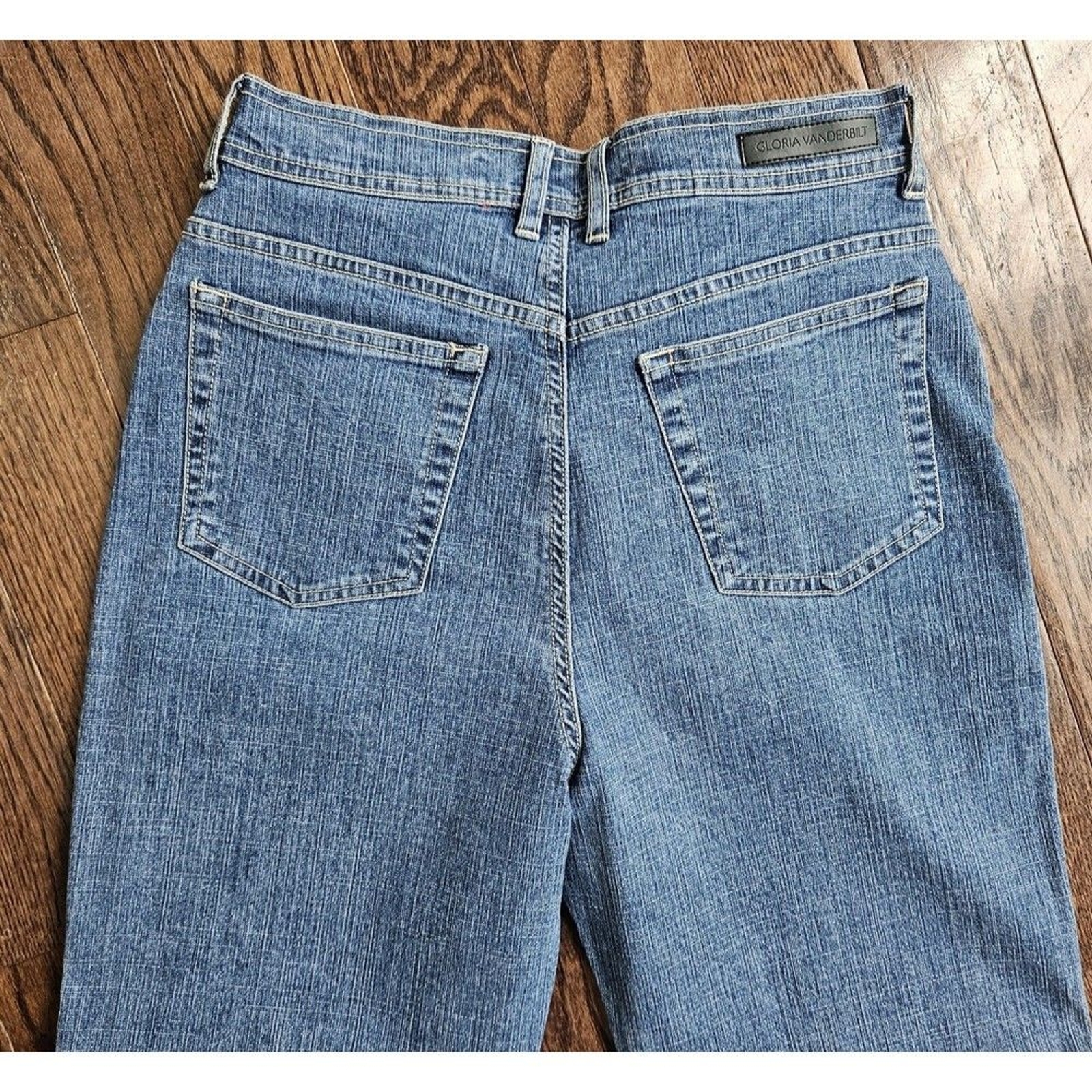 Vintage 90s Gloria Vanderbilt Denim Blue Jeans Size 10 Y2k Mom